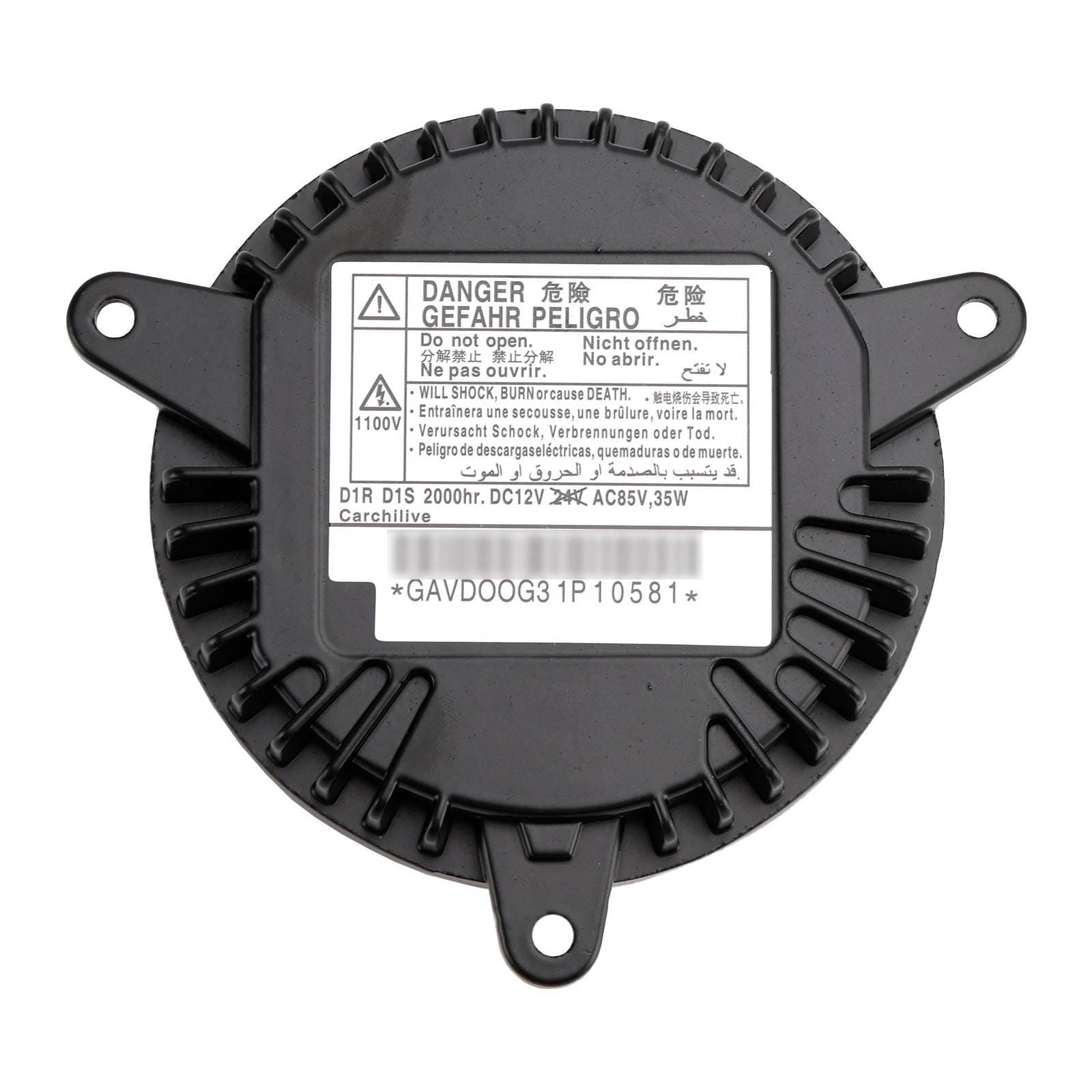 Xenon HID Headlight Electric Ballast D1S GAVD00G31P10581 For Cadillac