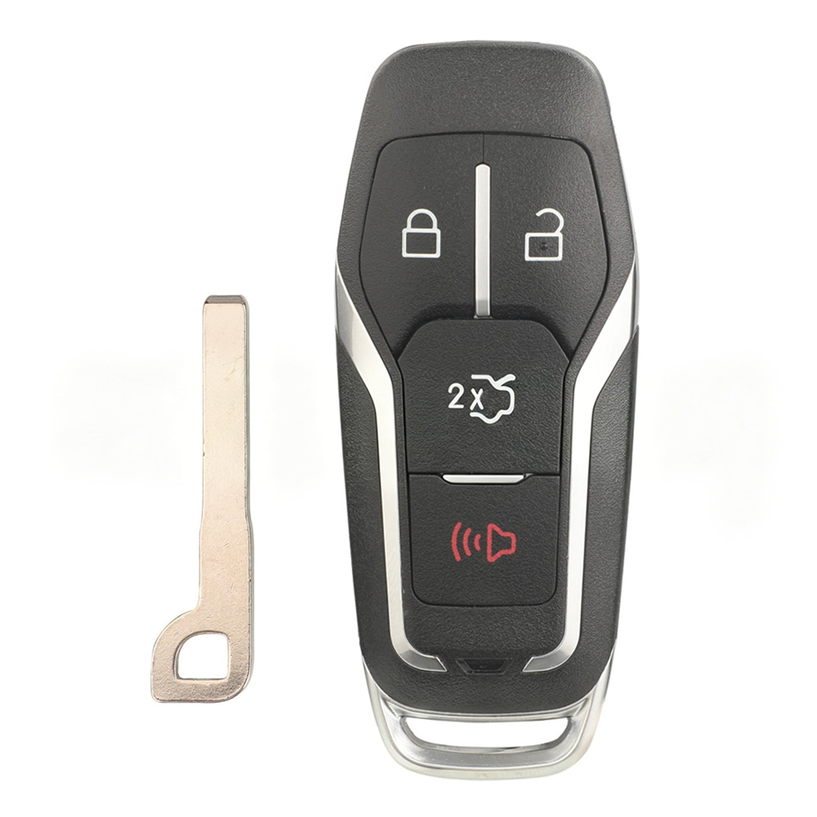 4 Button Smart Car Key Fob M3N-A2C31243800 315Mhz ID49 Chip For Ford