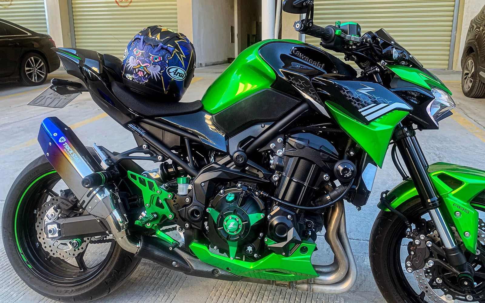 2020-2021 Kawasaki Z900 Amotopart vstrekovacia kapotážová súprava karosérií Plast ABS #106