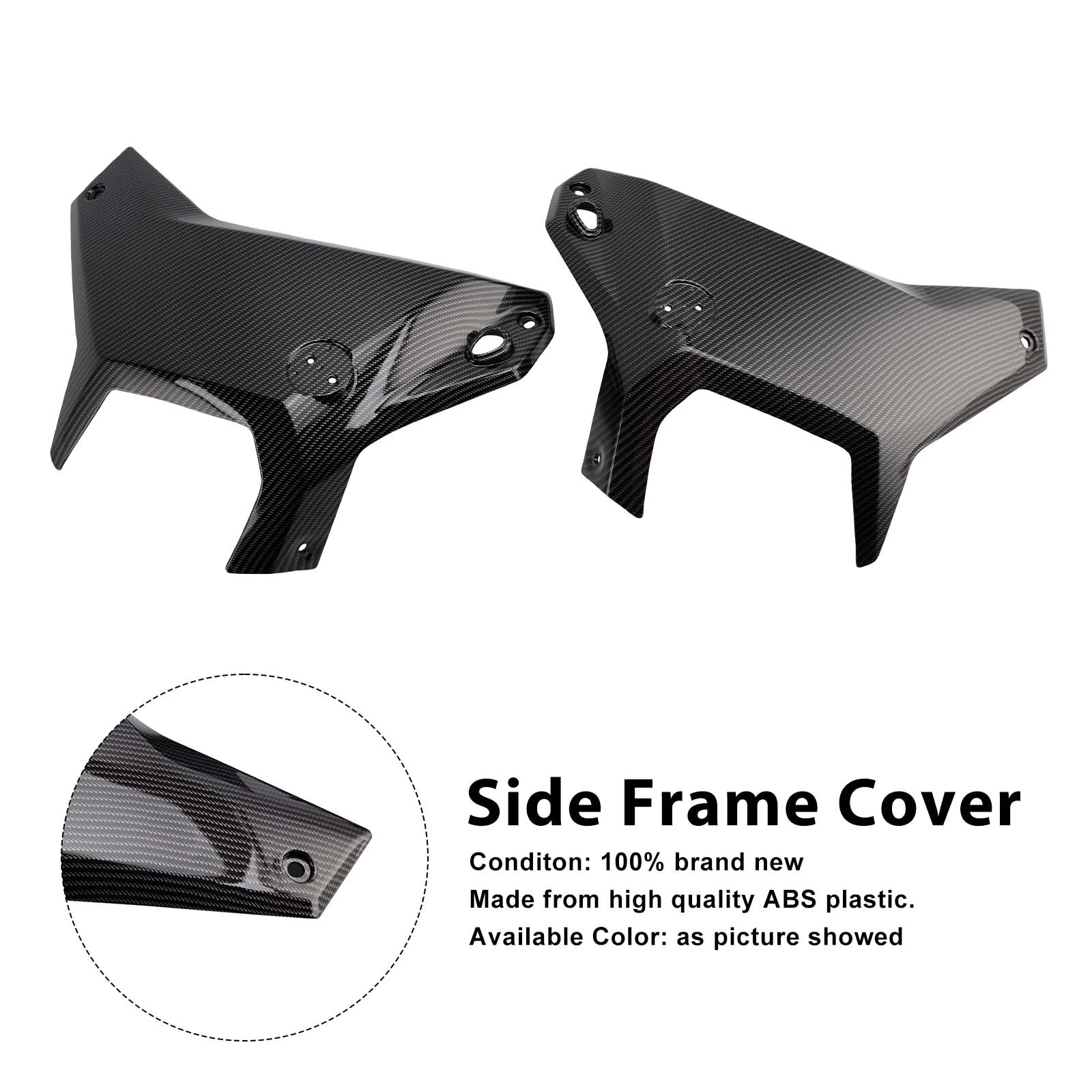 Couvercle de carénage de panneau de cadre latéral pour Yamaha Tenere 700 T700S 2025 – 2026