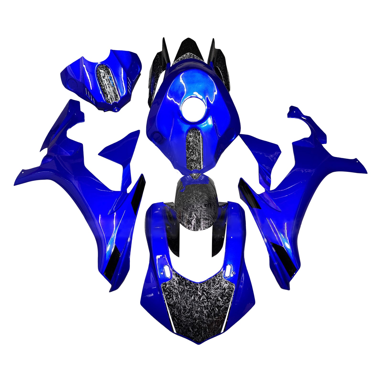 Injection Fairing Kit Bodywork Plastic ABS For Yamaha YZFR1 YZF-R1 2015-2019
