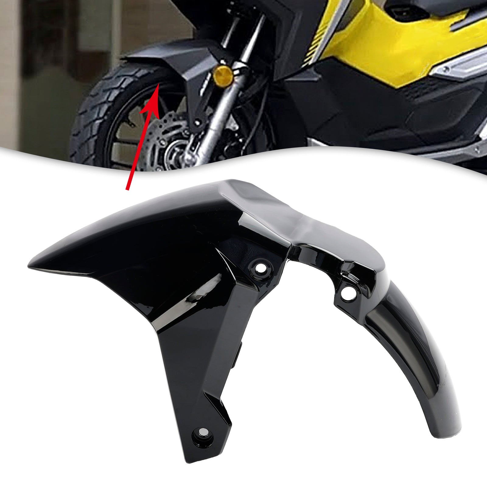 Front Fender Mudguard Fairing Cowl For Honda ADV 160 2023-2024