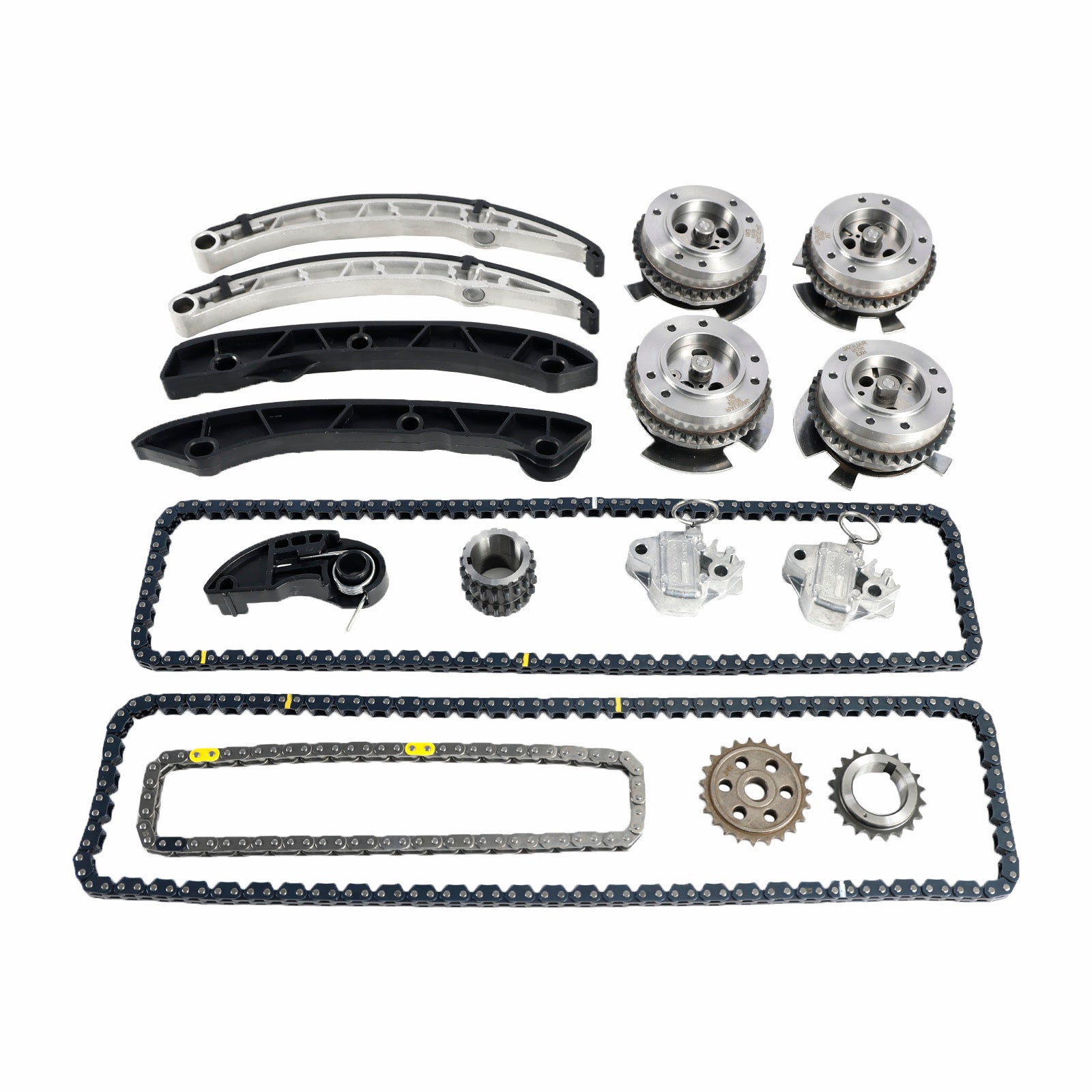 Kit de corrente de distribuição Land Rover Discovery LR4 2013-2020 com eixo de comando Phaser