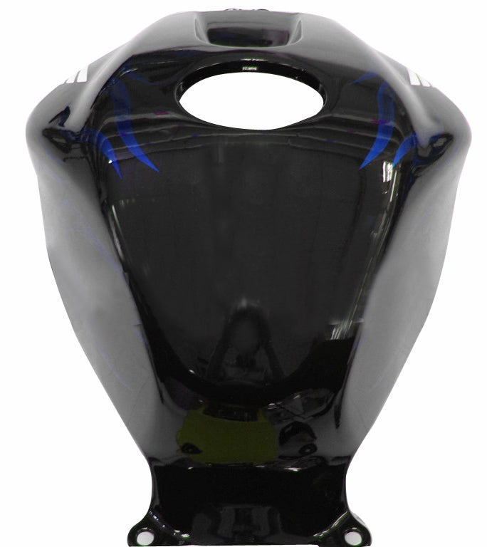 2005-2006 Honda CBR 600 RR Black & Blue Flame Racing Fairings Generic