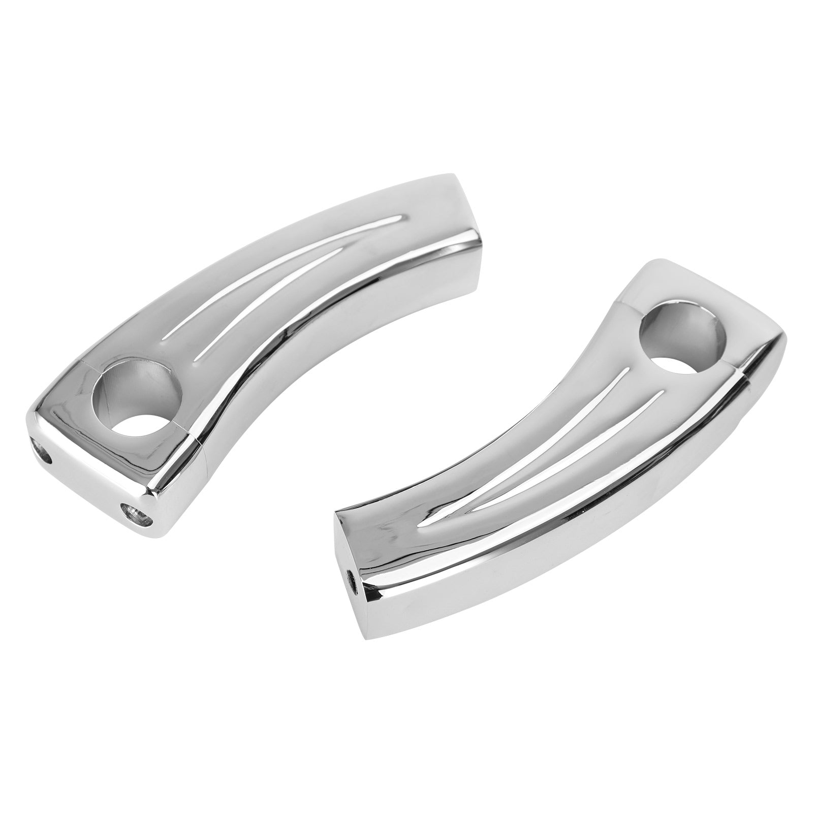 BILLET 4.5" HANDLE BAR RISERS SET 1" BARS 1.5" PULLBACK MOTORCYCLE FRONT ENDS