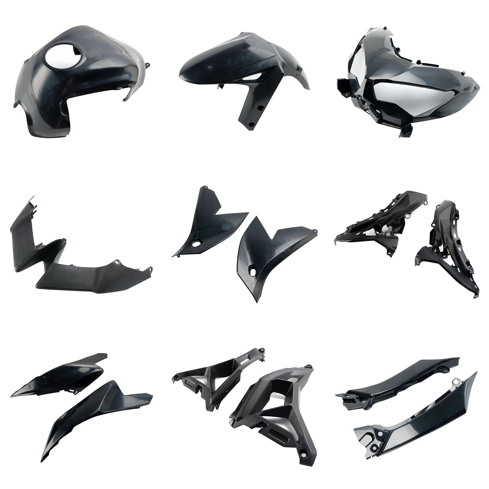 2022-2024 Kawasaki Versys 650 KLE Bodywork Fairing Injection Unpainted