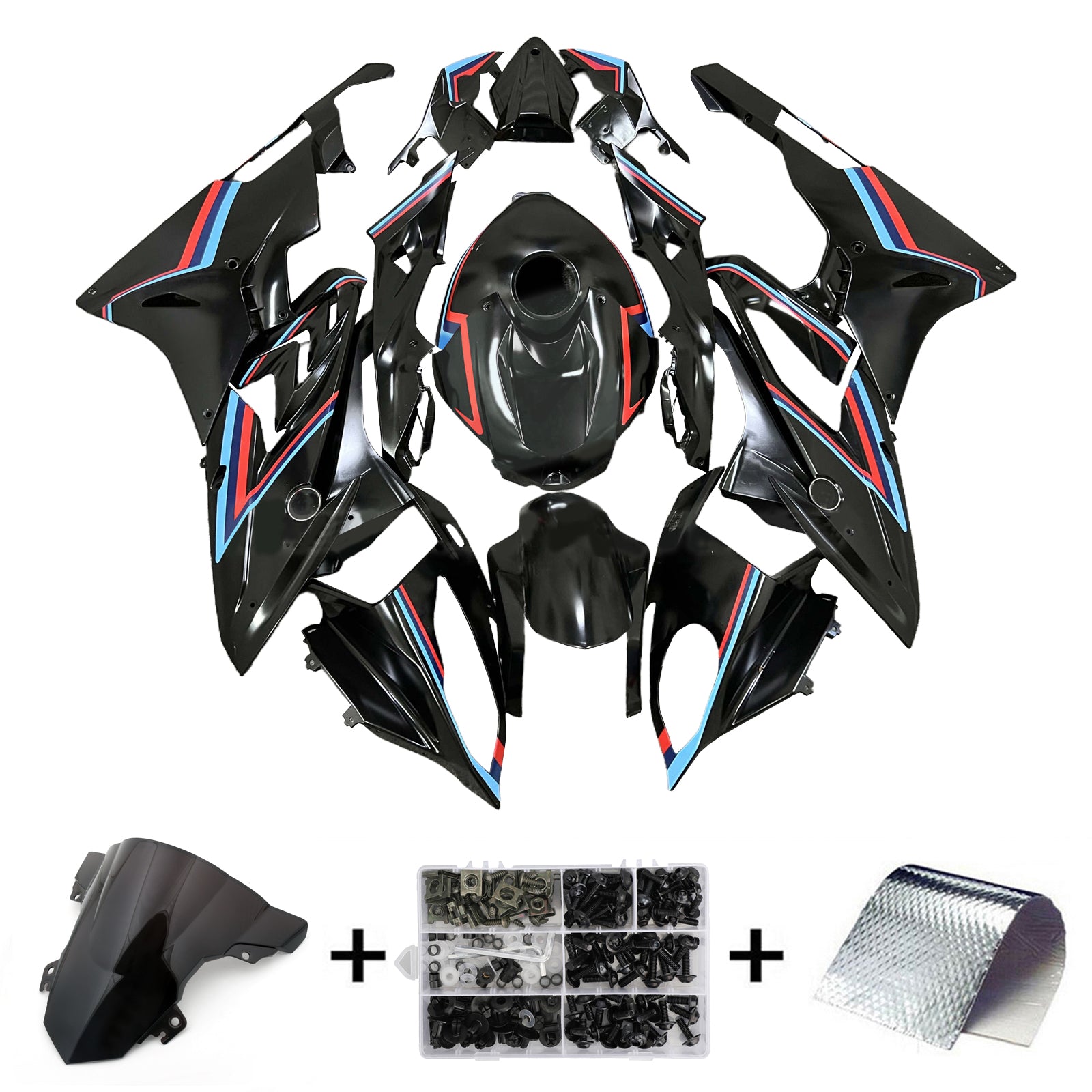 2017-2018 BMW S1000RR Injection Fairing Kit Bodywork Plastic ABS