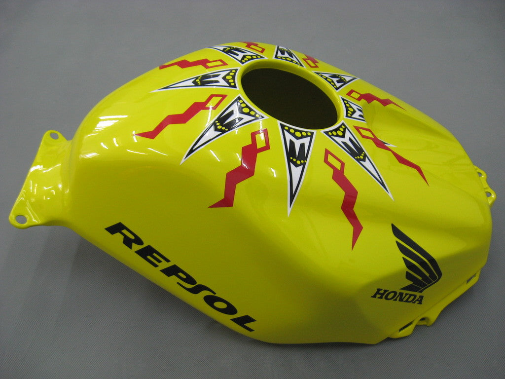 2003-2004 Honda CBR 600 RR Yellow Black Valentino Rossi Repsol Moto Racing Fairings Generic