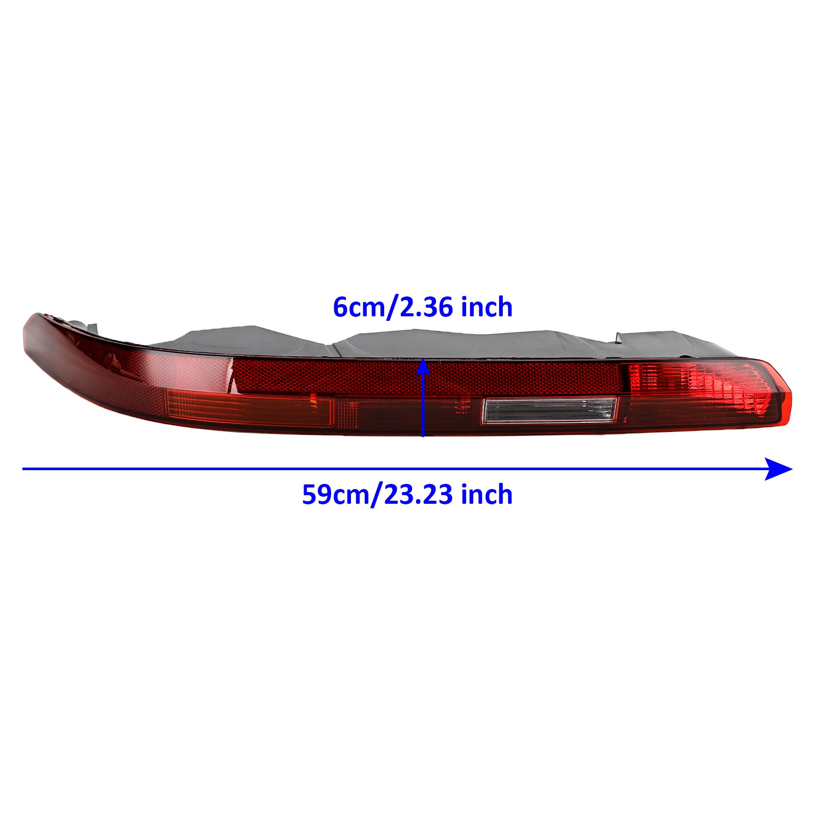 Left Rear Bumper Tail Lamp Fog Lamp Assembly 4M0945095 For AUDI Q7 2016-2023