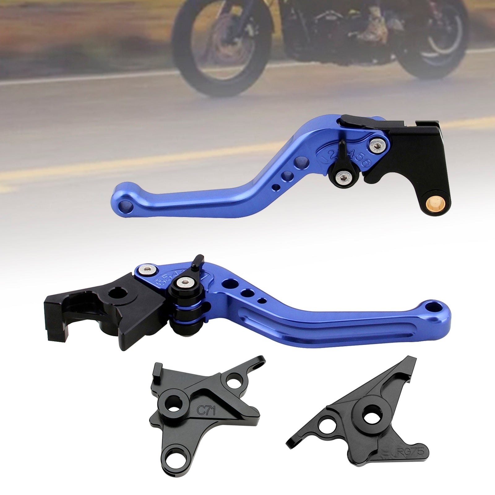 Ny kort clutchbremsespak passform for BMW R Nine T /Pure /Racer 2017-2023
