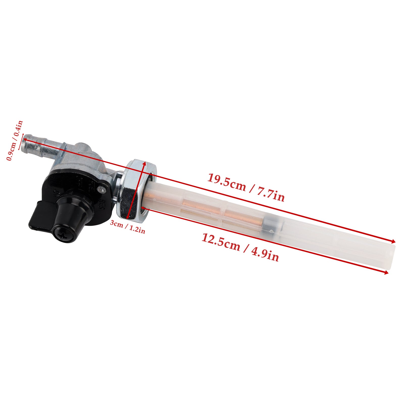 Gas Tank Fuel Cock Valve Petcock fit for Honda VT750DC Shadow Spirit 2001-2007