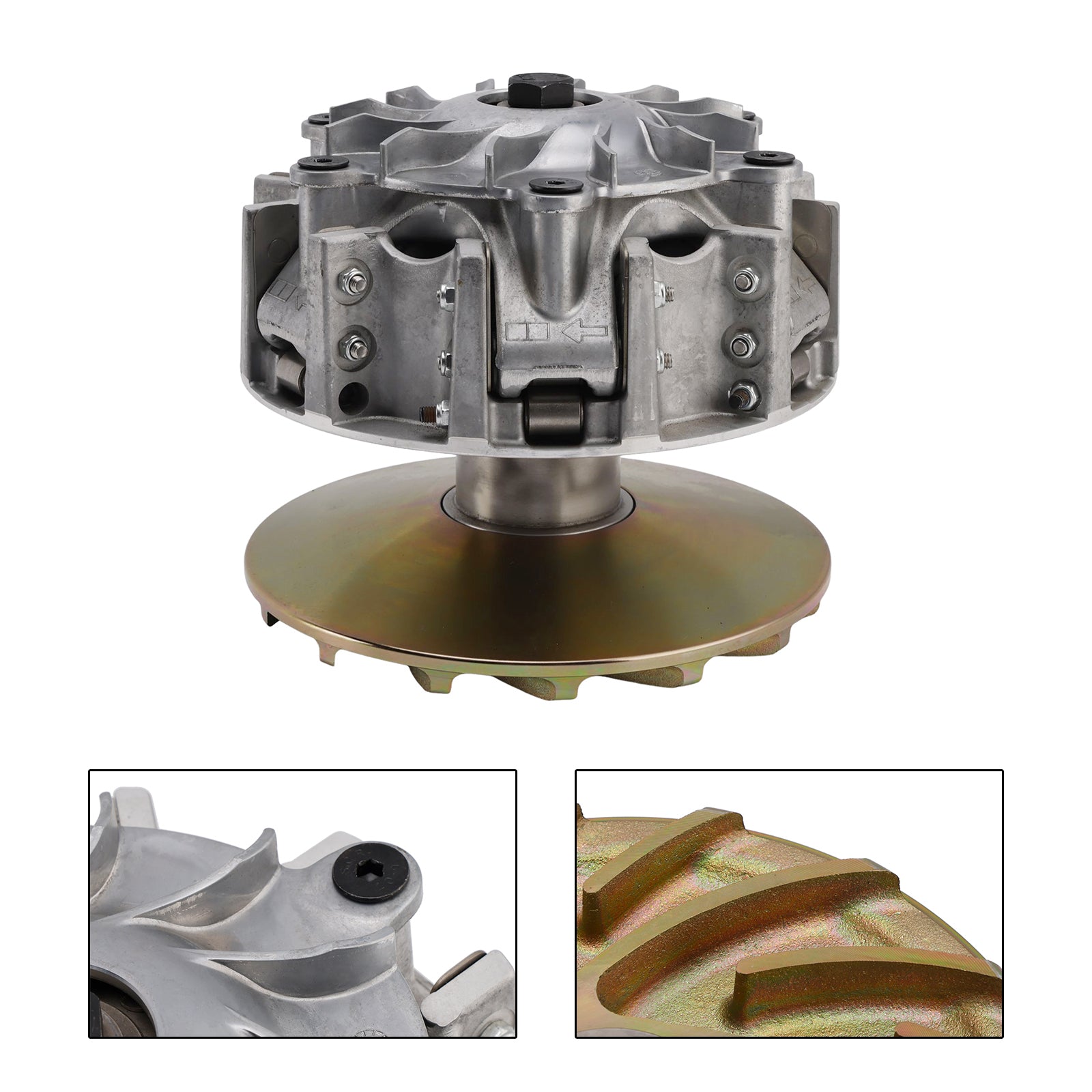 Front Clutch Variator Pulley 420864910 For Can-Am Maverick Max 1000 Turbo 15-17