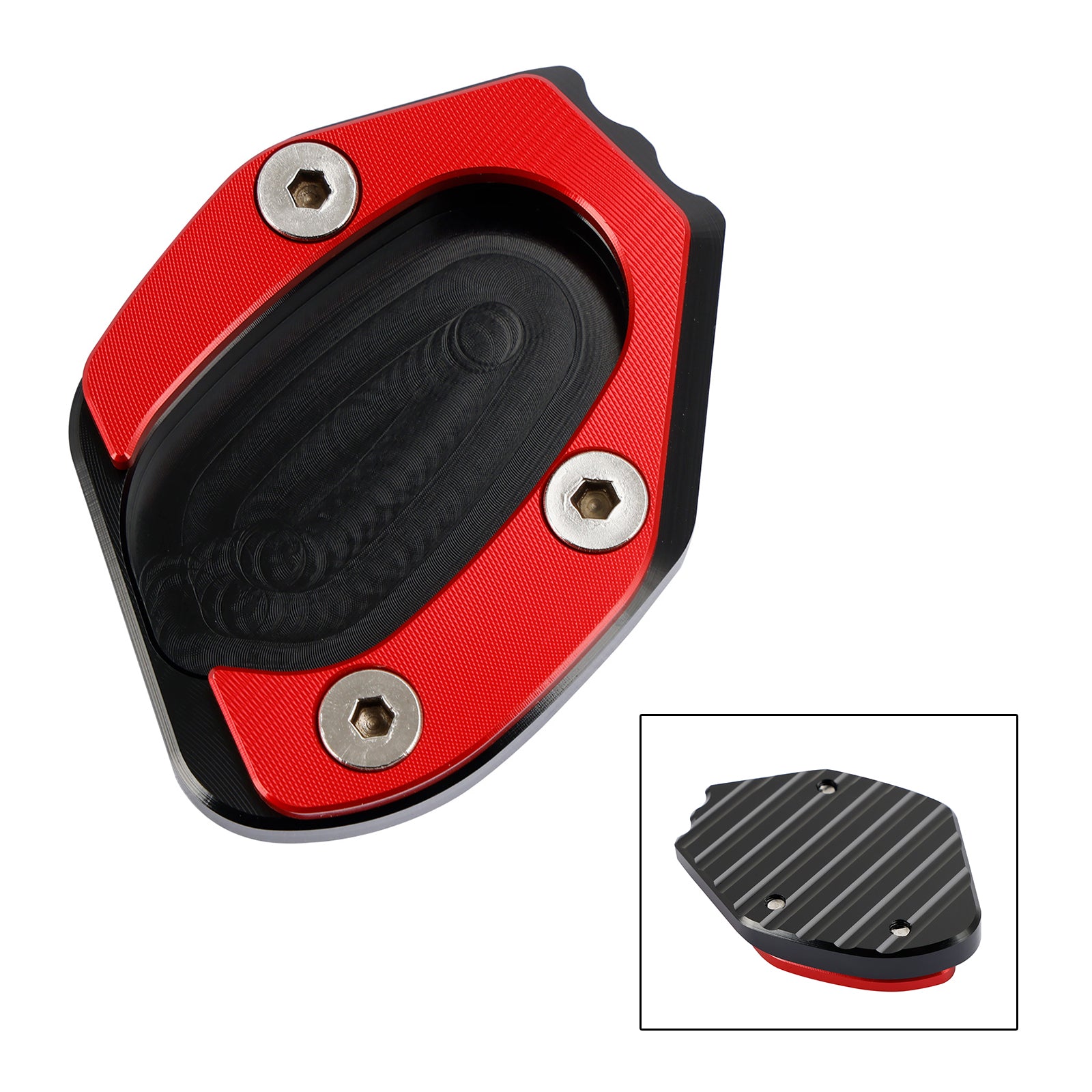 Kickstand Enlarge Plate Pad fit for speed twin 1200 19-21 thruxton 1200/R 16-19