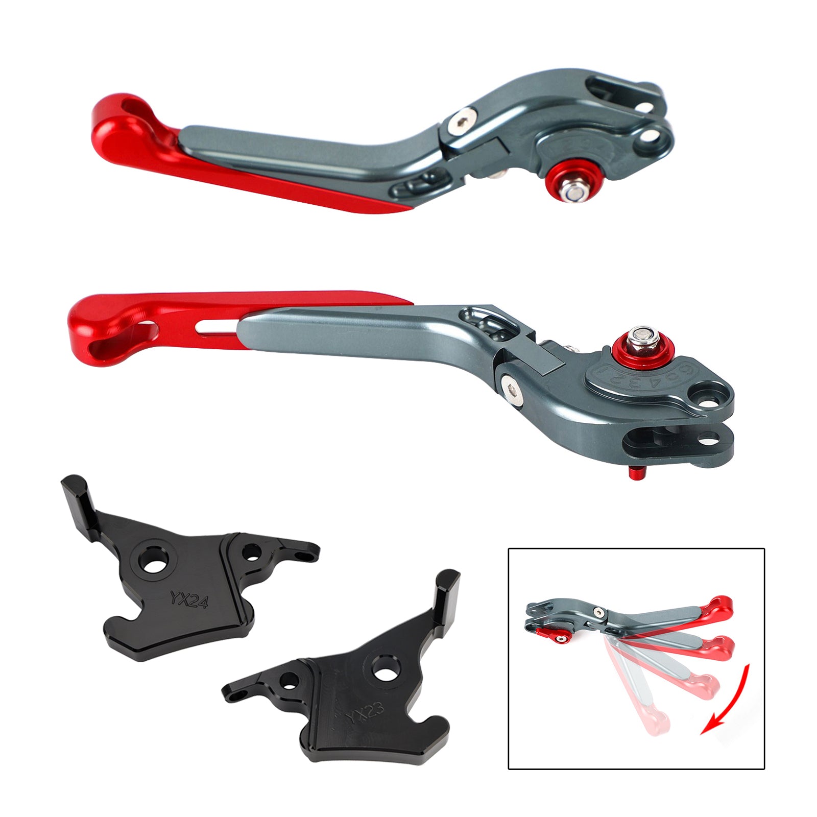 Adjustable Clutch Brake Lever fit for YAMAHA XMAX 300 2023-2025