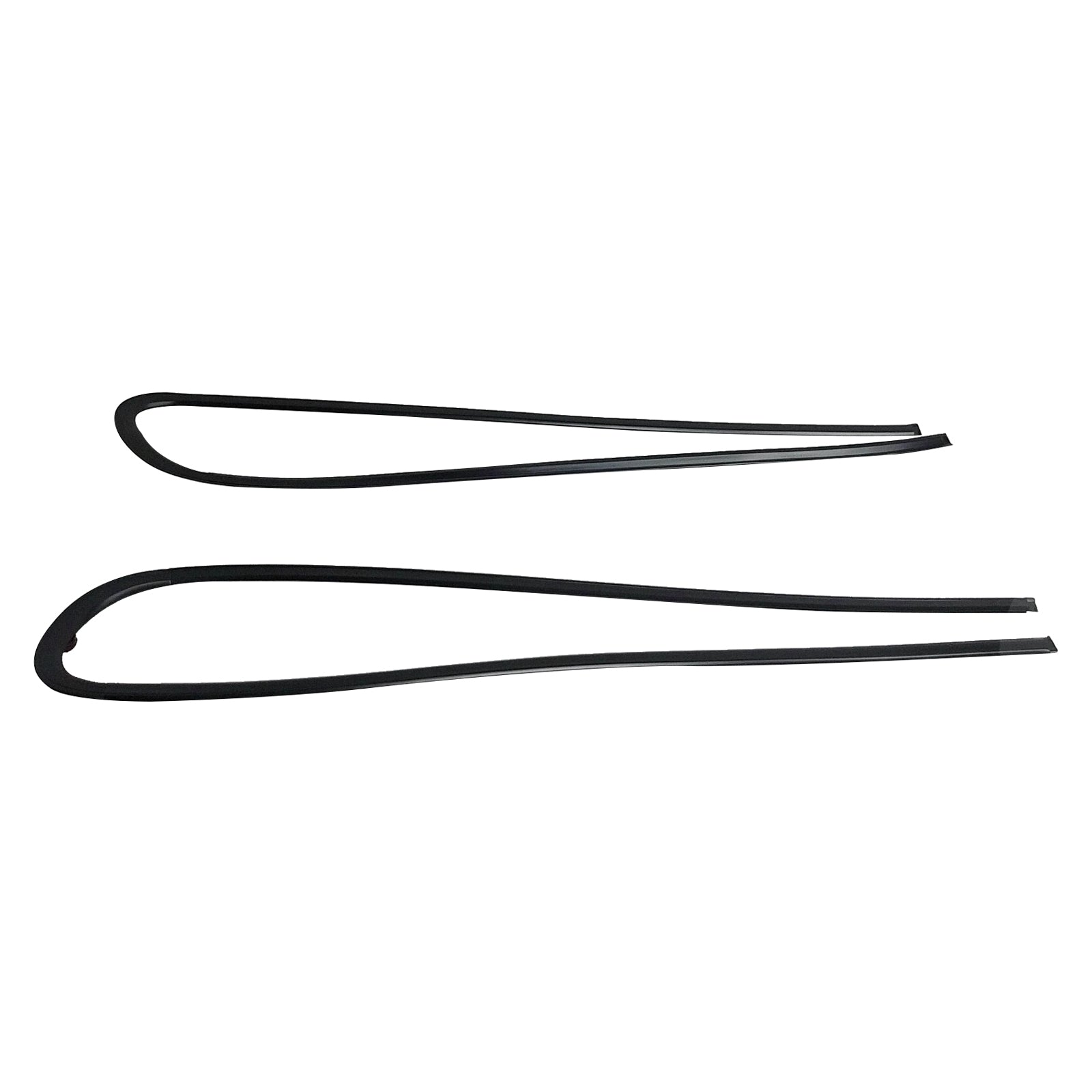 1988-1991 HONDA CR-X CRX EF8 2PCS Window Glass Molding RH & LH 73810-SH2-003 73860SH2003