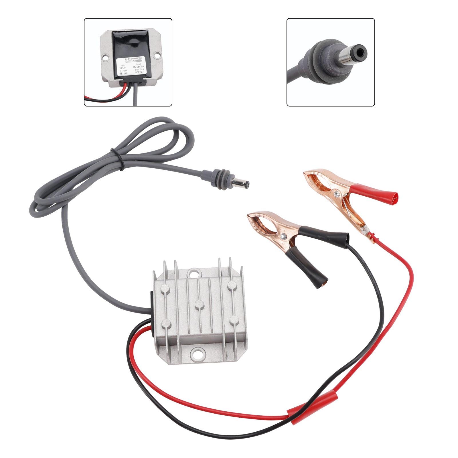12V/24V To 30V 3.5A Conversion Kit Step-up Converter With DC Power Cable