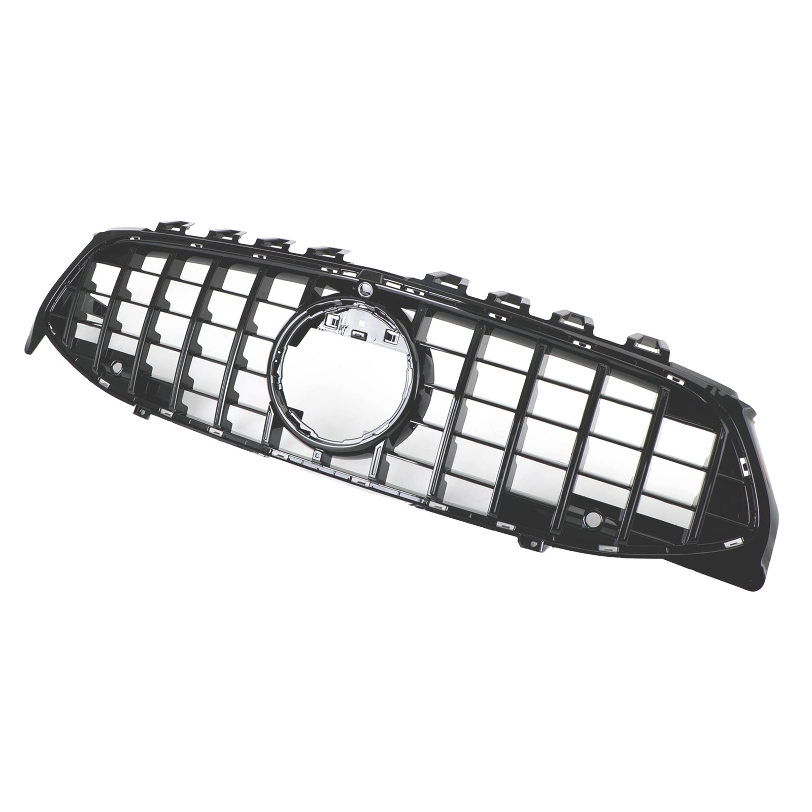 Svart frontstøtfangergitter Grill Passer til Mercedes CLA Class W118 C118 2020-2023 GTR