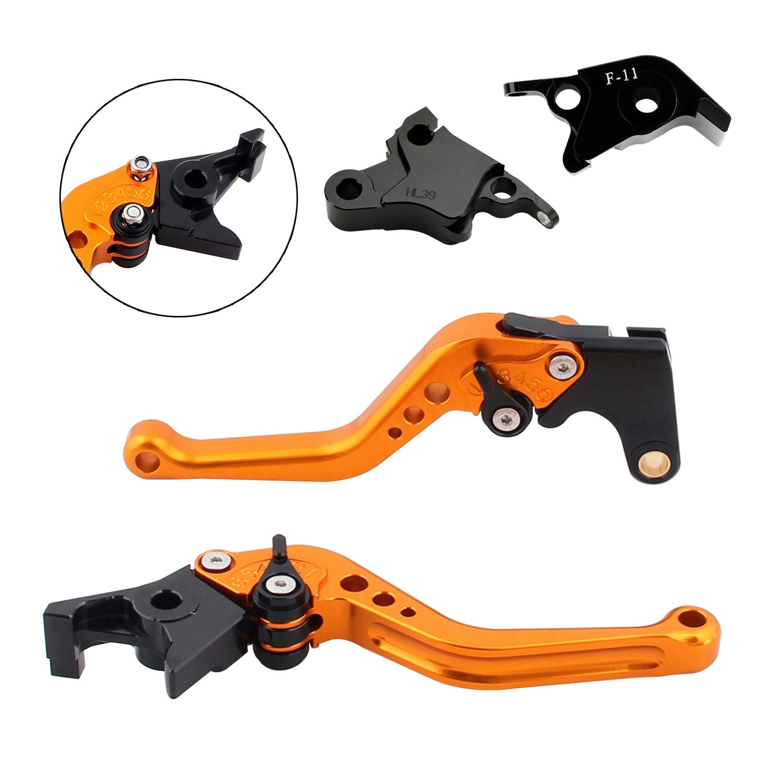 2021-2022 CFMOTO 700CL-X SPORT nova alavanca de freio de embreagem curta