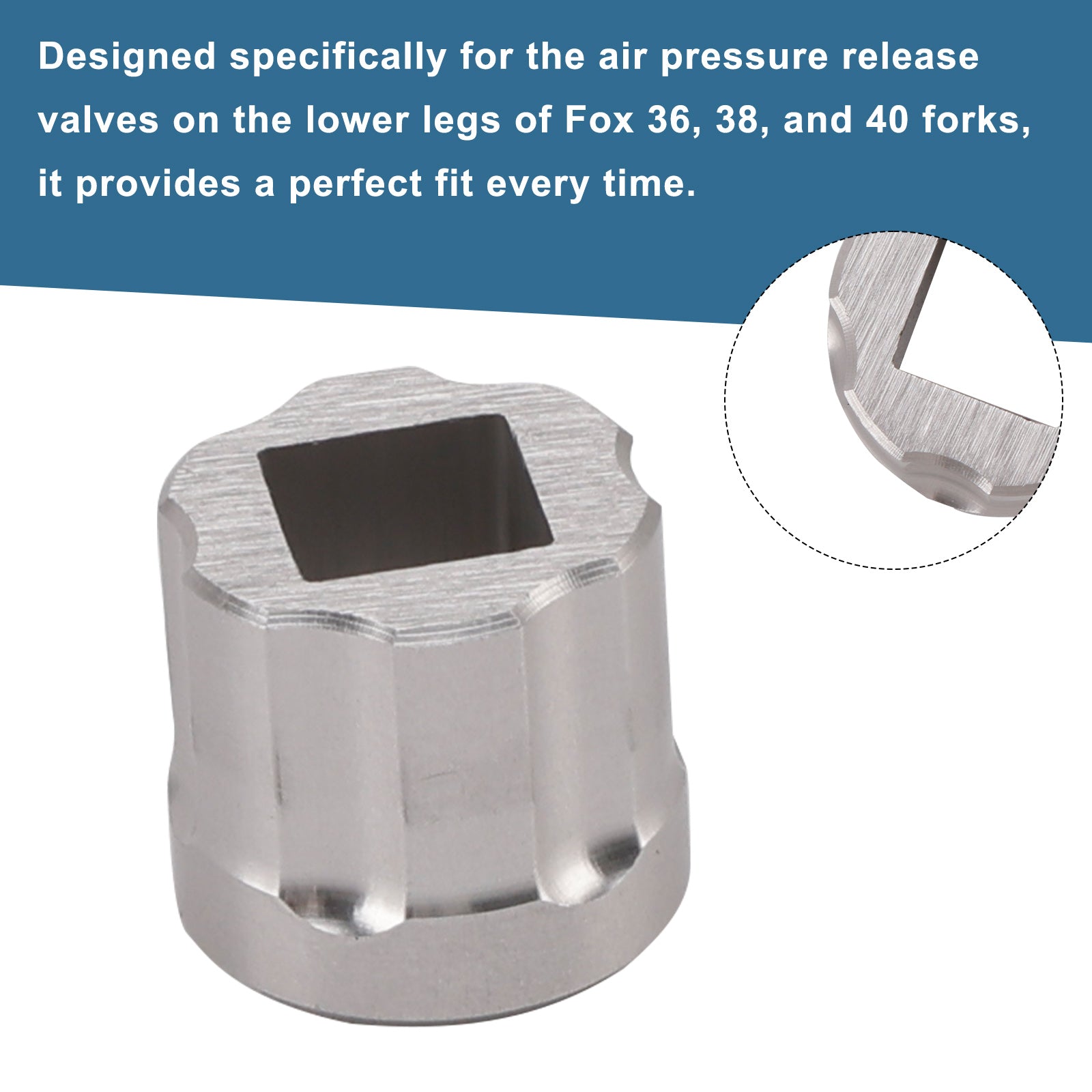 820-09-088 -Air Bleed For FOX Fork 36/38/40 Fork Pressure Release Button