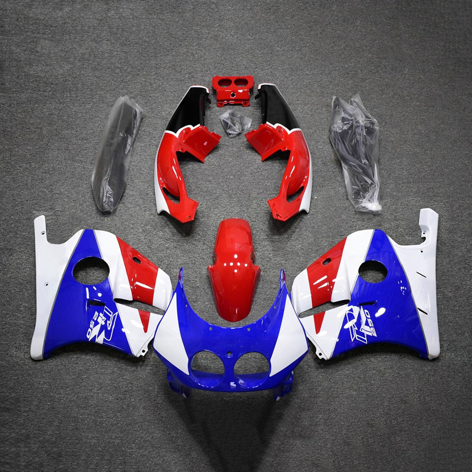 Injection Fairing Kit Bodywork Plastic ABS For Honda CBR250RR MC22 1990-1998