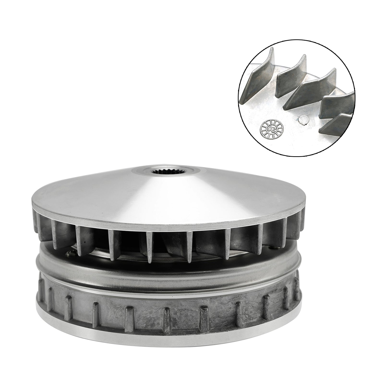 HISUN ATV 400H Variateur d'embrayage arrière secondaire LU020554 LU020479