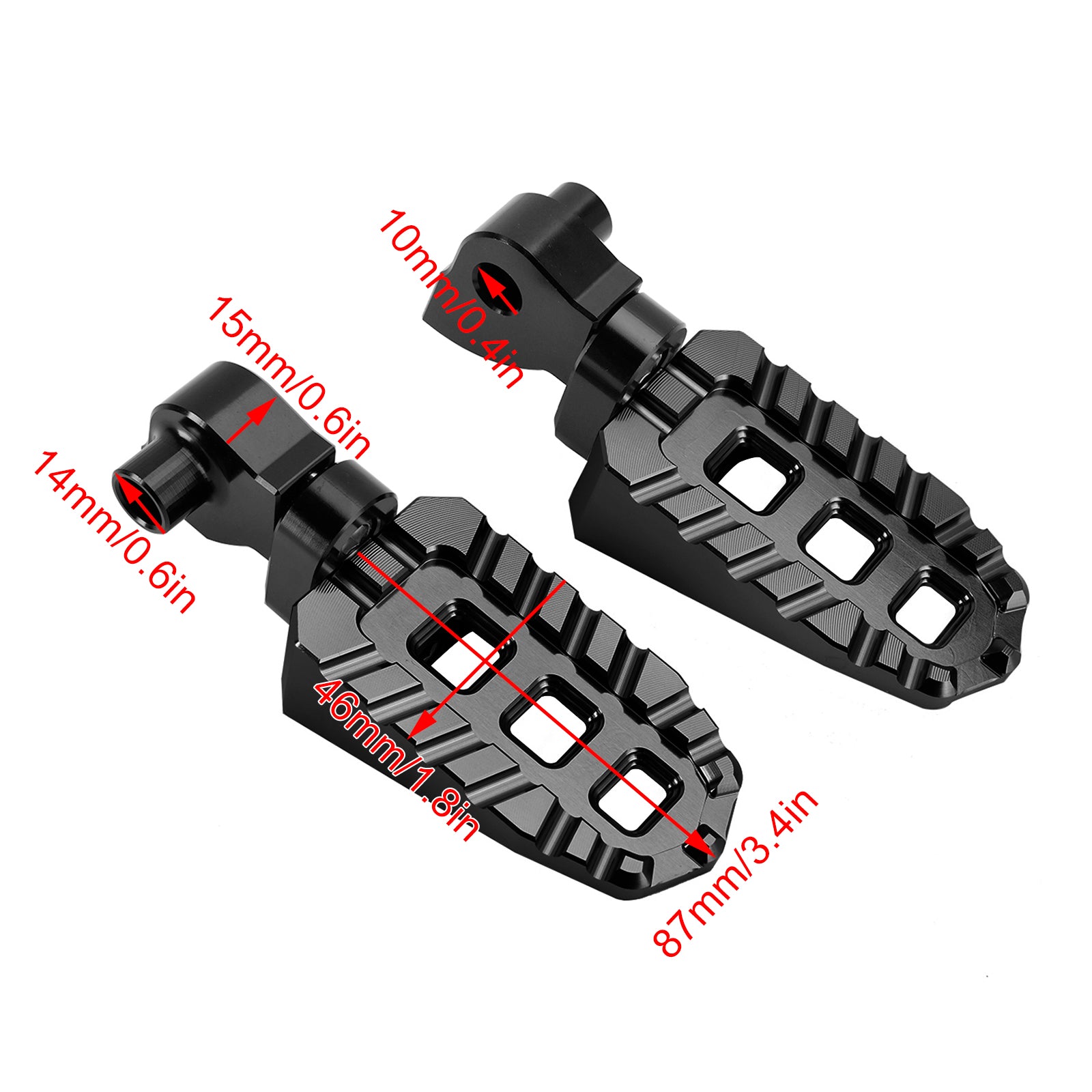 Repose-pieds avant repose-pieds adaptés pour YAMAHA Tenere 700 XTZ700 YZ250X YZ125X 19-24