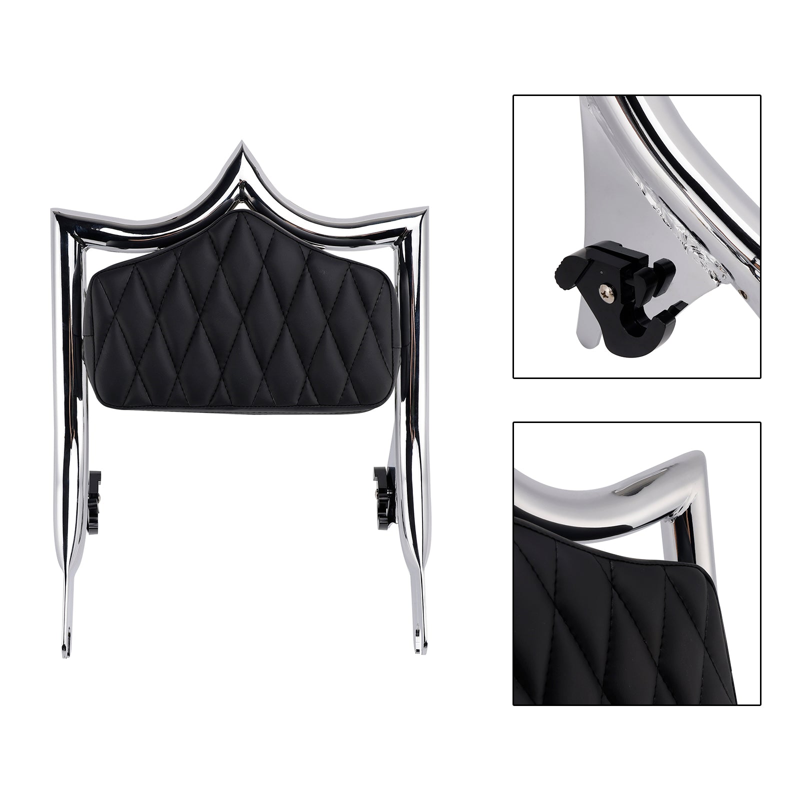Passenger Sissy Bar Backrest for Road King FLHR 2009-2023 CVO Road Glide FLTRXSE 2018-2019