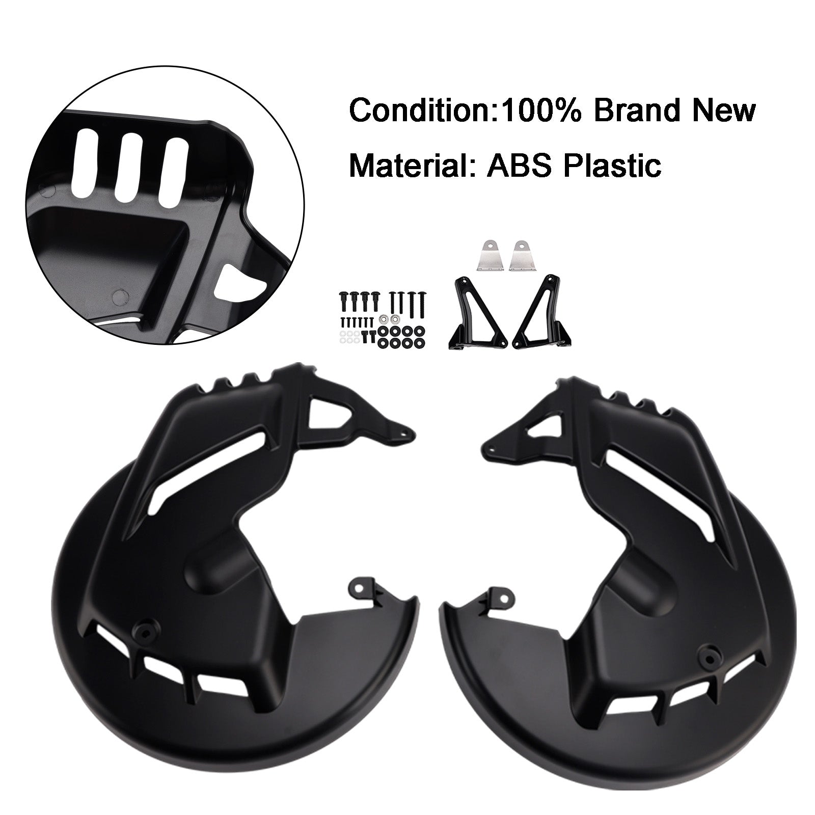 Front Brake Disc Rotor Covers For Honda Goldwing GL1800 F6B 01-15