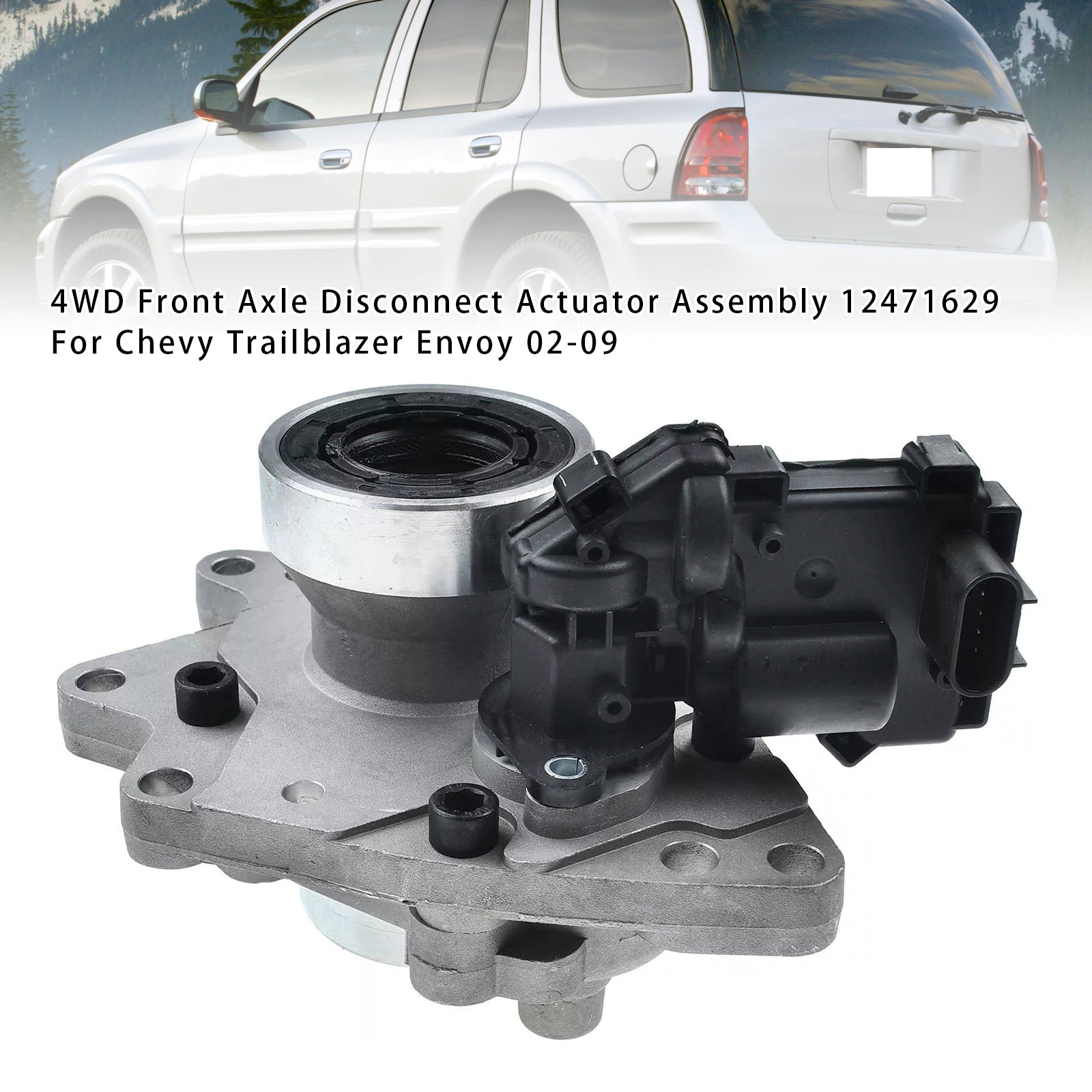 2002-2006 Envoy XL 4WD Front Axle Disconnect Actuator Assembly 12471629