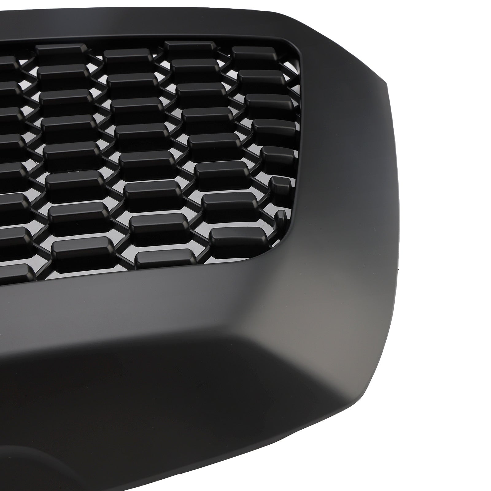 Matte Black Front Bumper Grill Grille Fit Toyota Sequoia 2008-2018 With Led