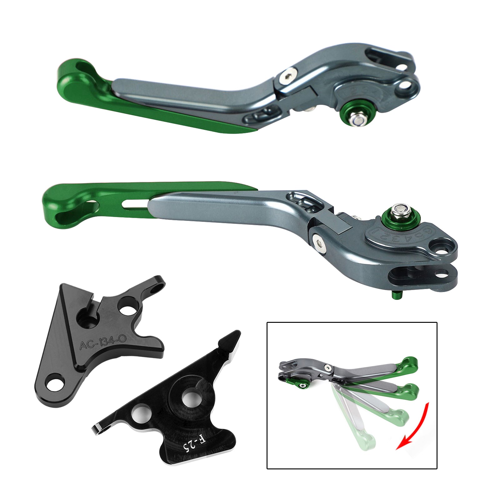 2021-2023 HONDA CB350 Hness GB350 CB350 Palanca de freno de embrague ajustable