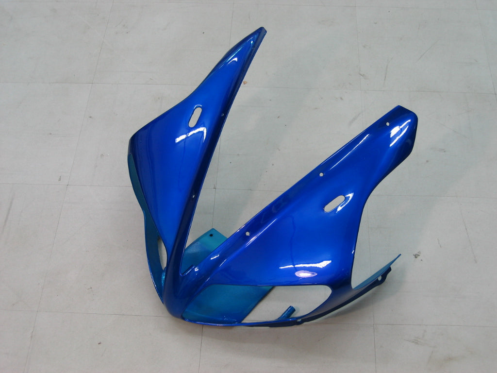 2002-2003 YZF 1000 R1 Blue Bodywork Fairing ABS Injection Molded Plastics Set Generic