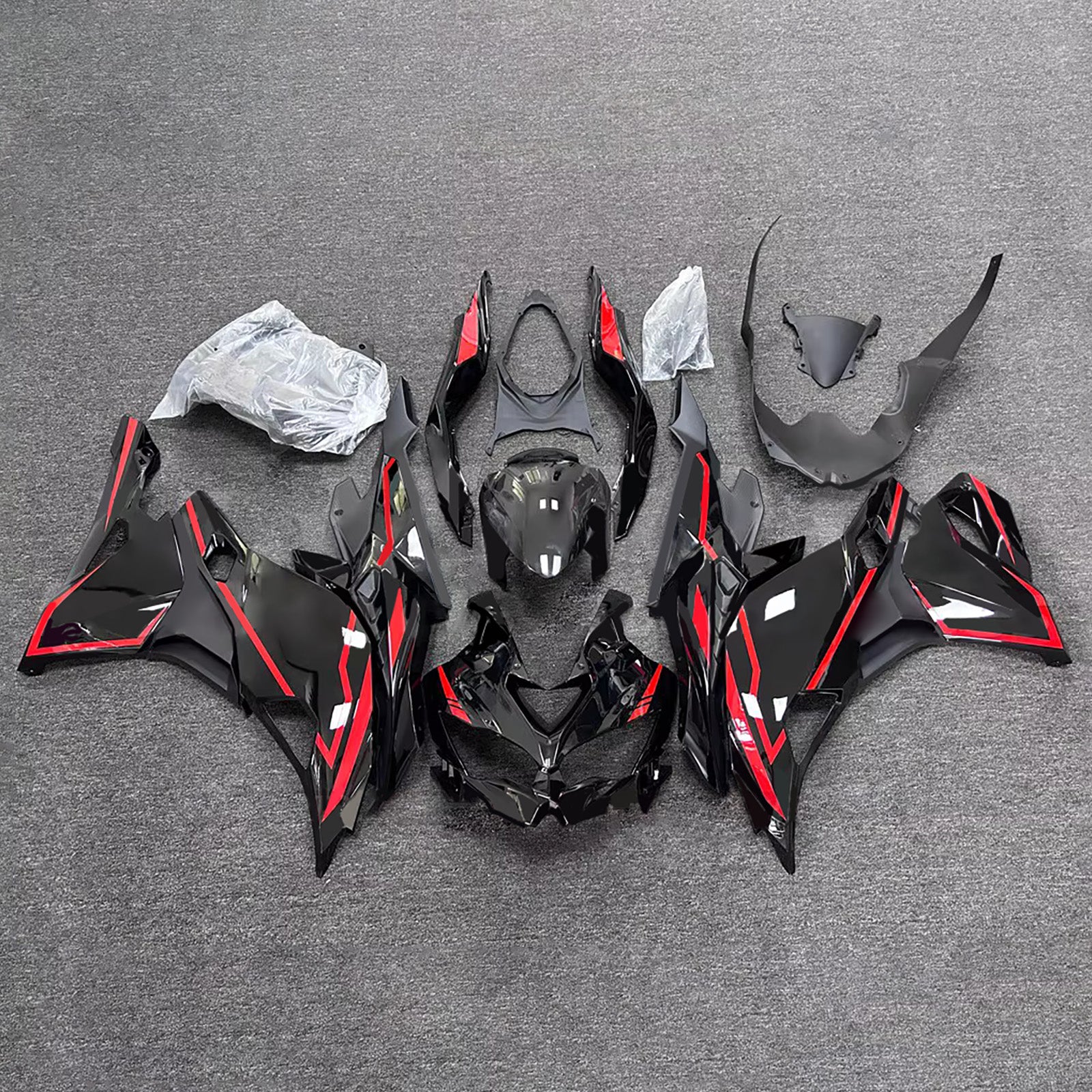 Injection Fairing Kit fit For Kawasaki Ninja ZX-25R ZX-4R ZX-4RR 2019-2025