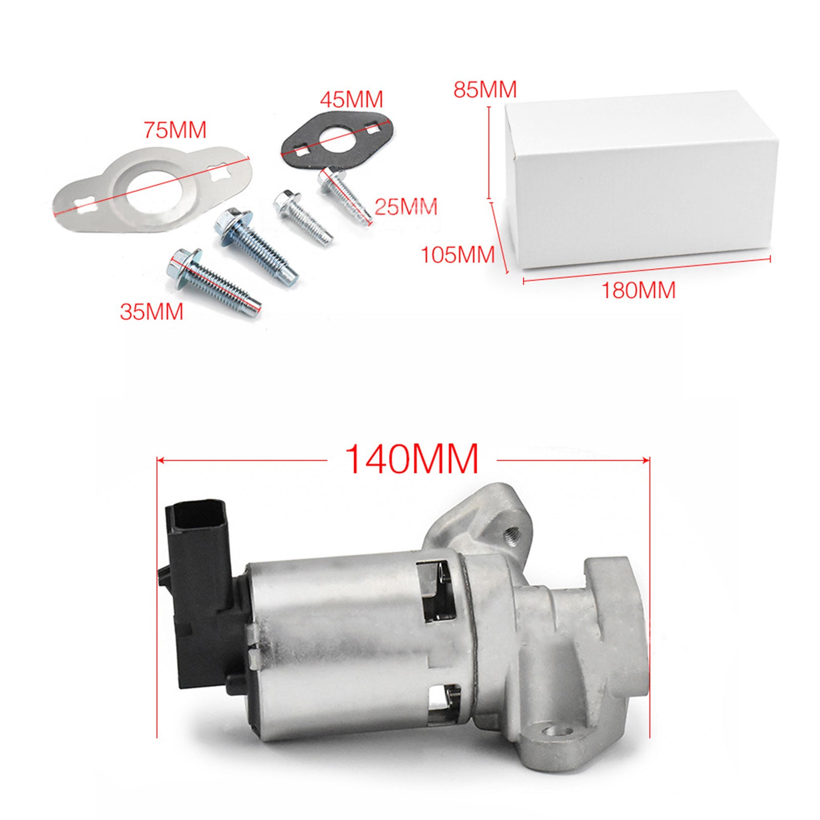 EGR-klep geschikt voor Chrysler voor Dodge Avenger Magnum 4593894AA 4593563AA