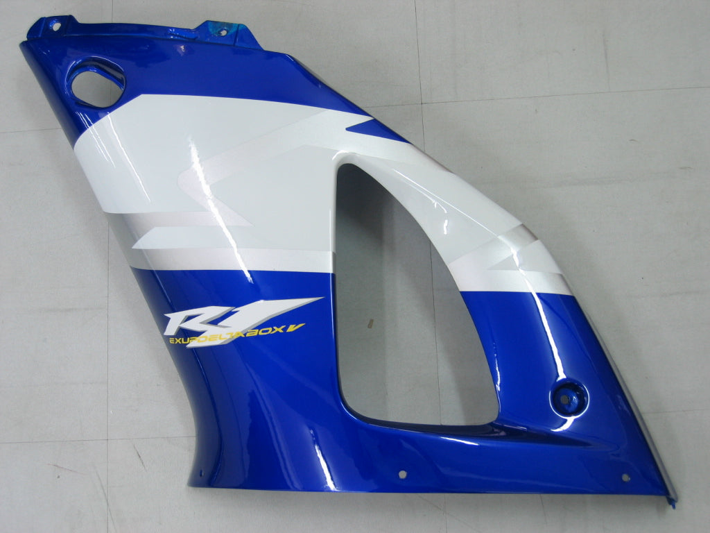 2000-2001 Yamaha YZF-R1 Bleu Blanc No.46 R1 Racing Carénages Générique