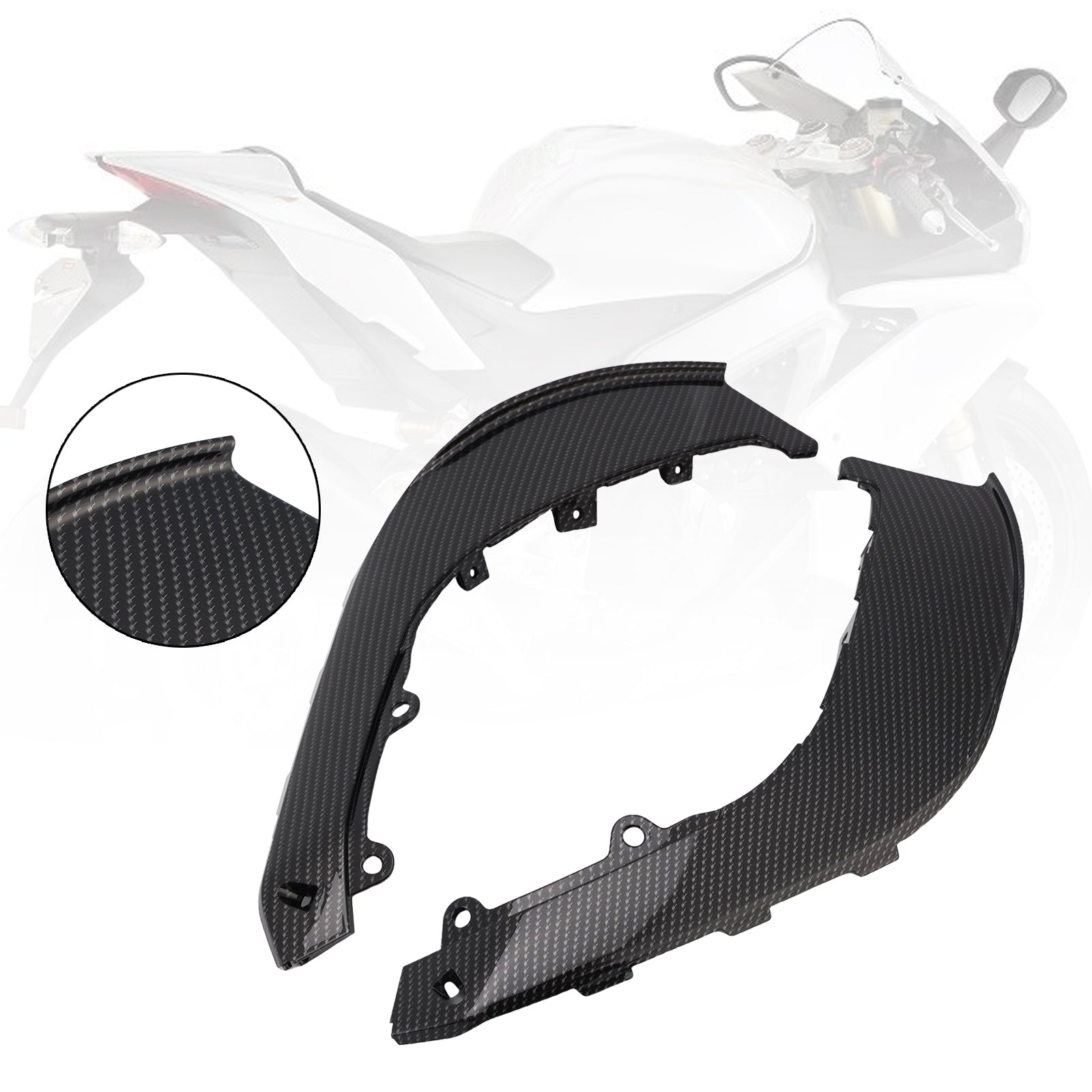 2021-2024 Aprilia RSV4 Horná kapotážna výpary Bočné panely Cowling Rám