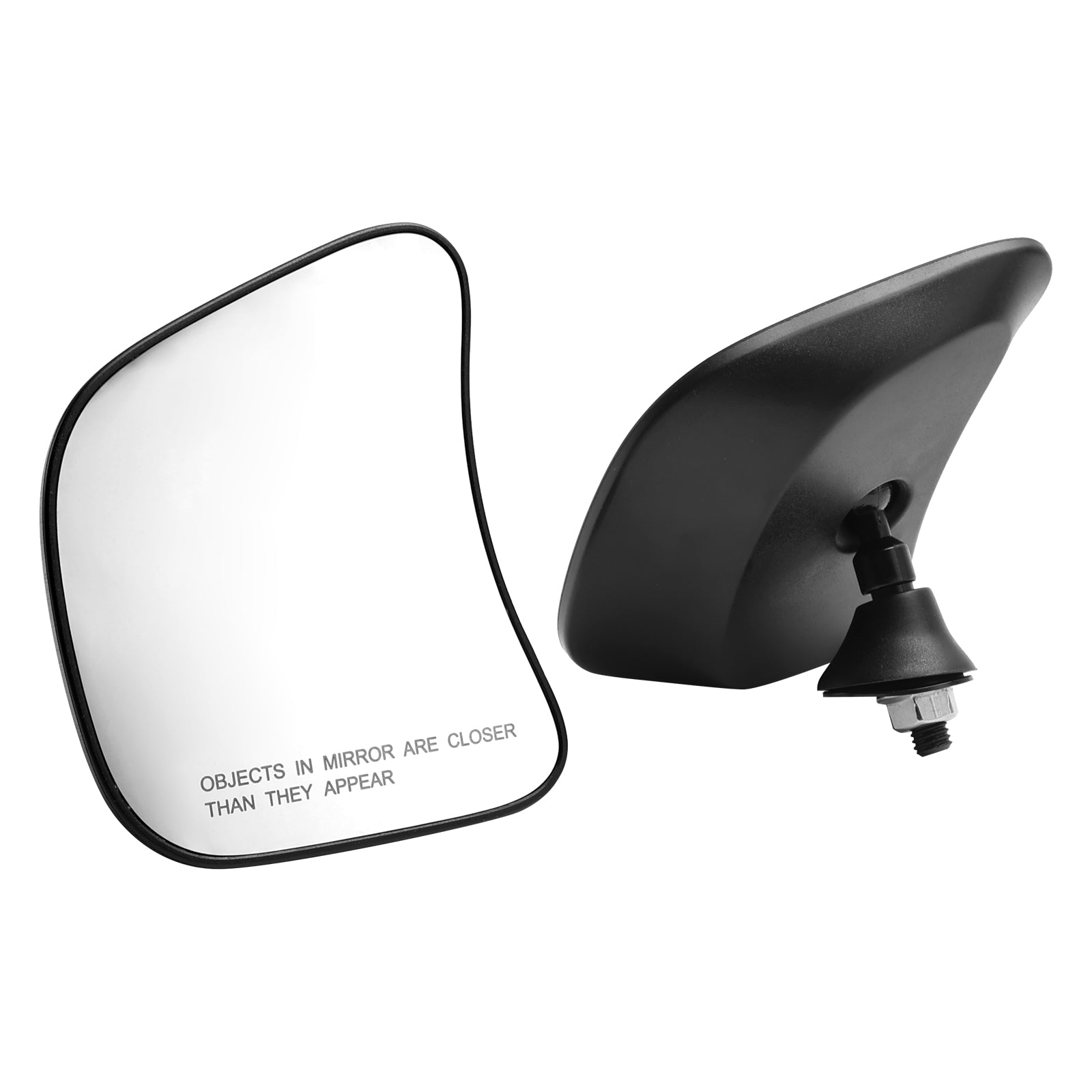 Black Fairing Mount Mirrors For Touring CVO Street Glide FLHXSE 2023-2024