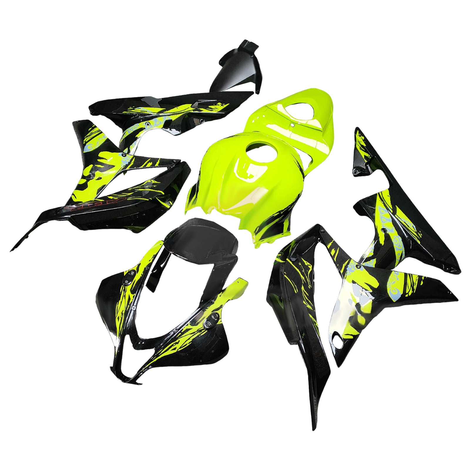 Kit de carénage d'injection Bodywork Abs en plastique pour Honda CBR600RR 2007-2008 F5