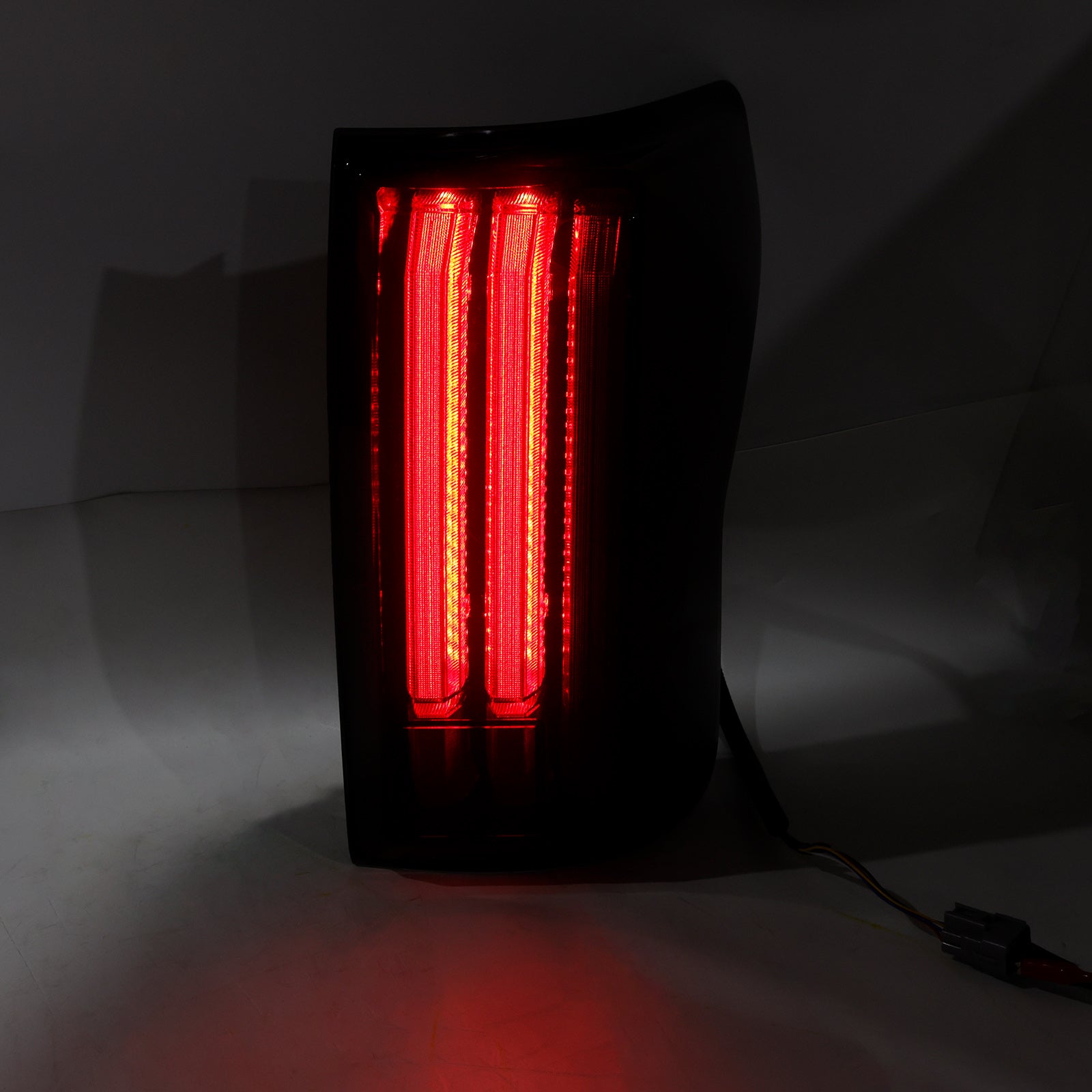 2007-2013 For Toyota Tundra Left+Right LED Tail Lights Black Housing Smoked Lens