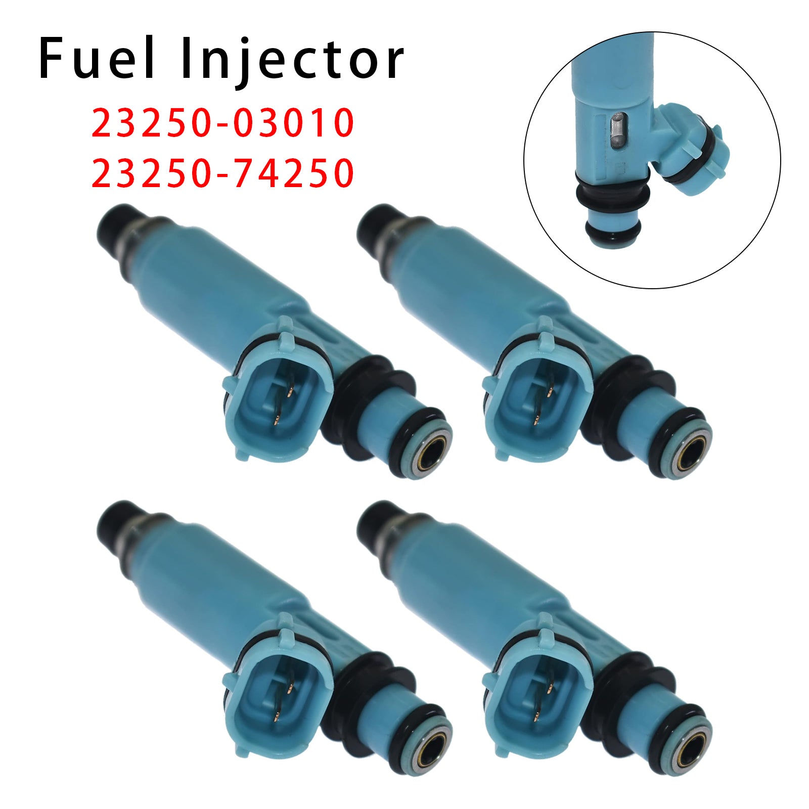 2000-2001 Toyota Solara Camry 2.2L 4Pcs Fuel Injector 23250-03010 23250-74250