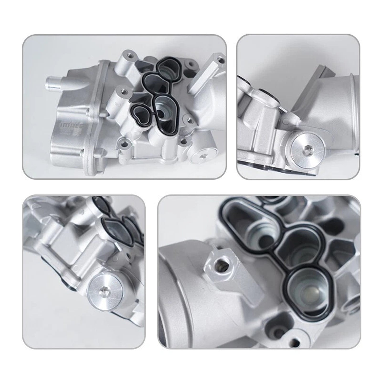 2008-2009 Seat Altea XL Motoroliekoeler Oliefilterconstructie 06D115397K 06D115397J