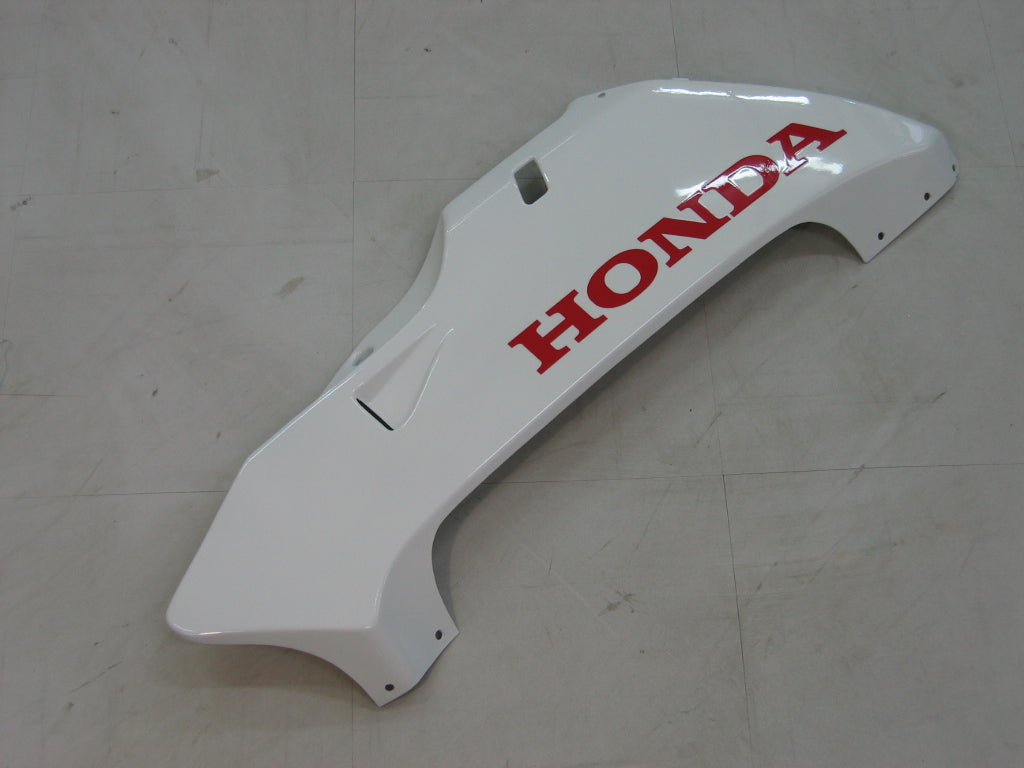 2005-2006 Honda CBR 600 RR White & Red CBR Racing Fairings Generic