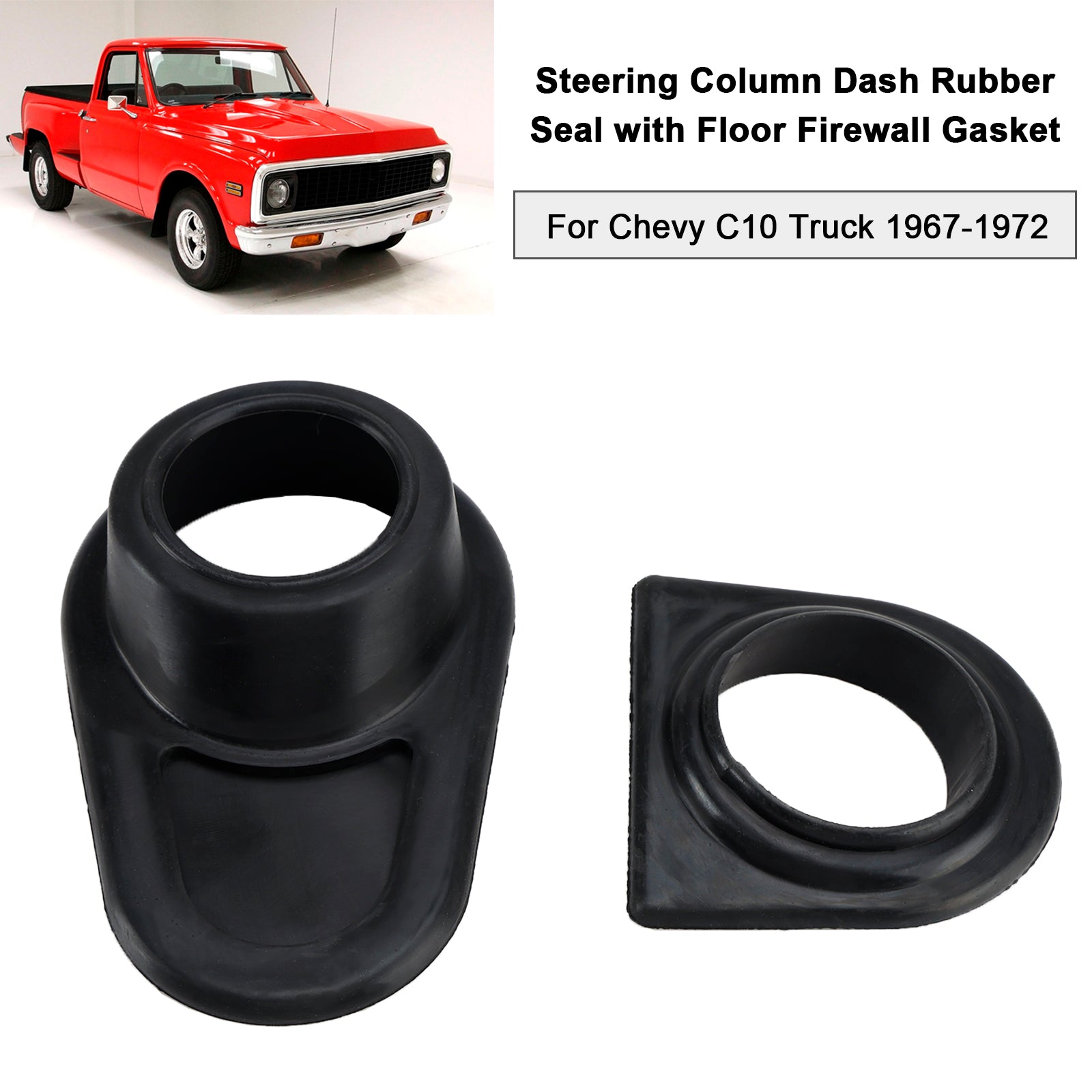 1967-1972 Chevy C10 coluna de direção Dash Dash Seal Floor Firewall Junta