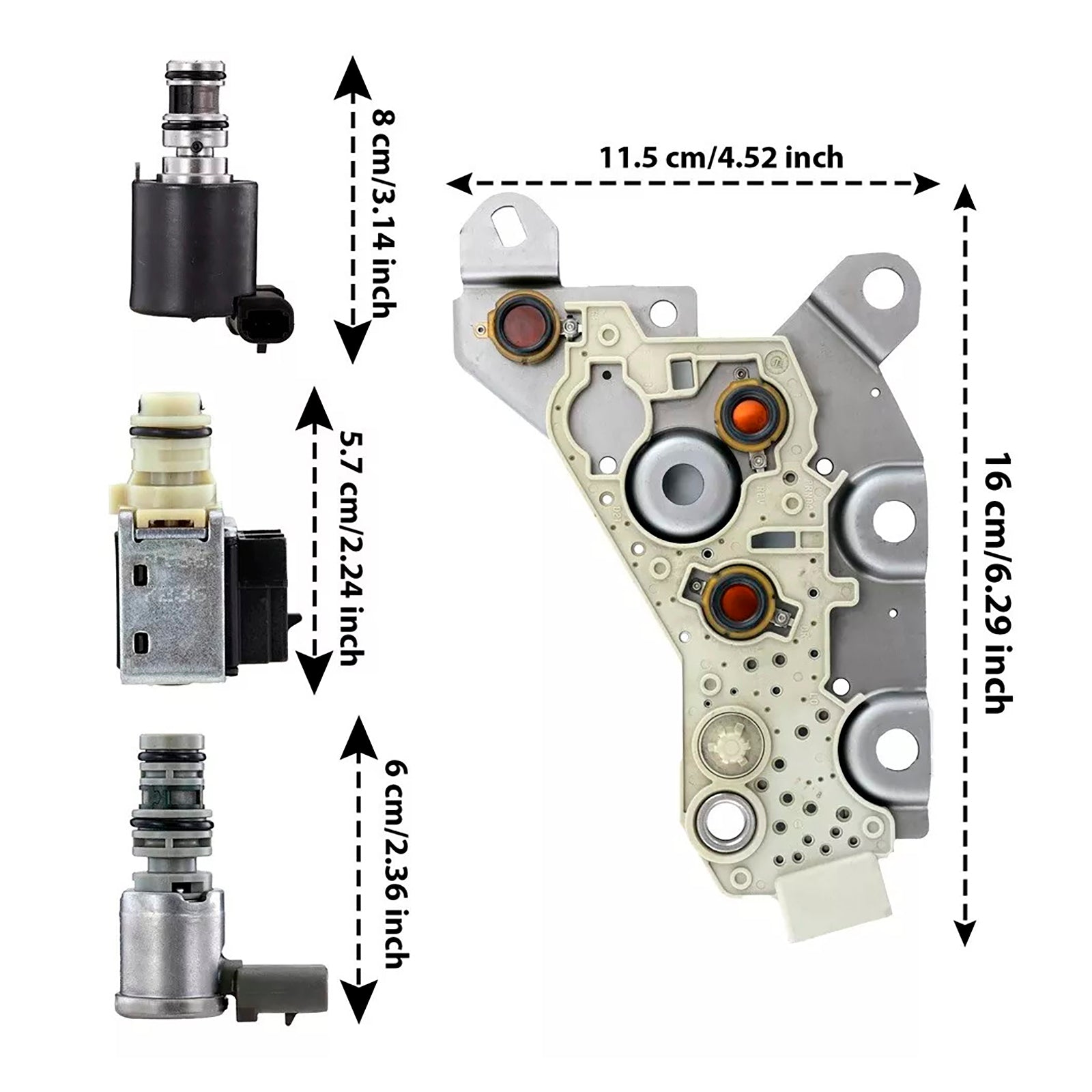 Kit de solenoides de transmisión GM Chevy 2004 en adelante EPC TCC Shift 4T40-E 4T40E 4T45E