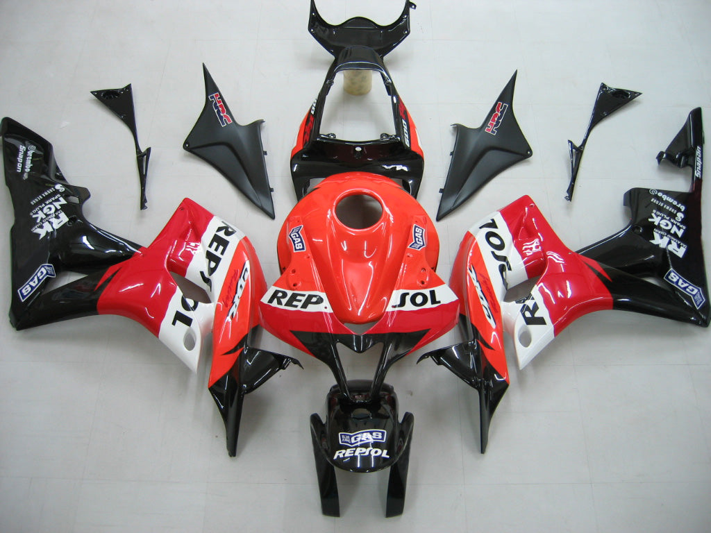 2007-2008 Amotopart Honda CBR600RR Bodywork Fairing ABS Injection Molded Plastics Set 38 Color Generic