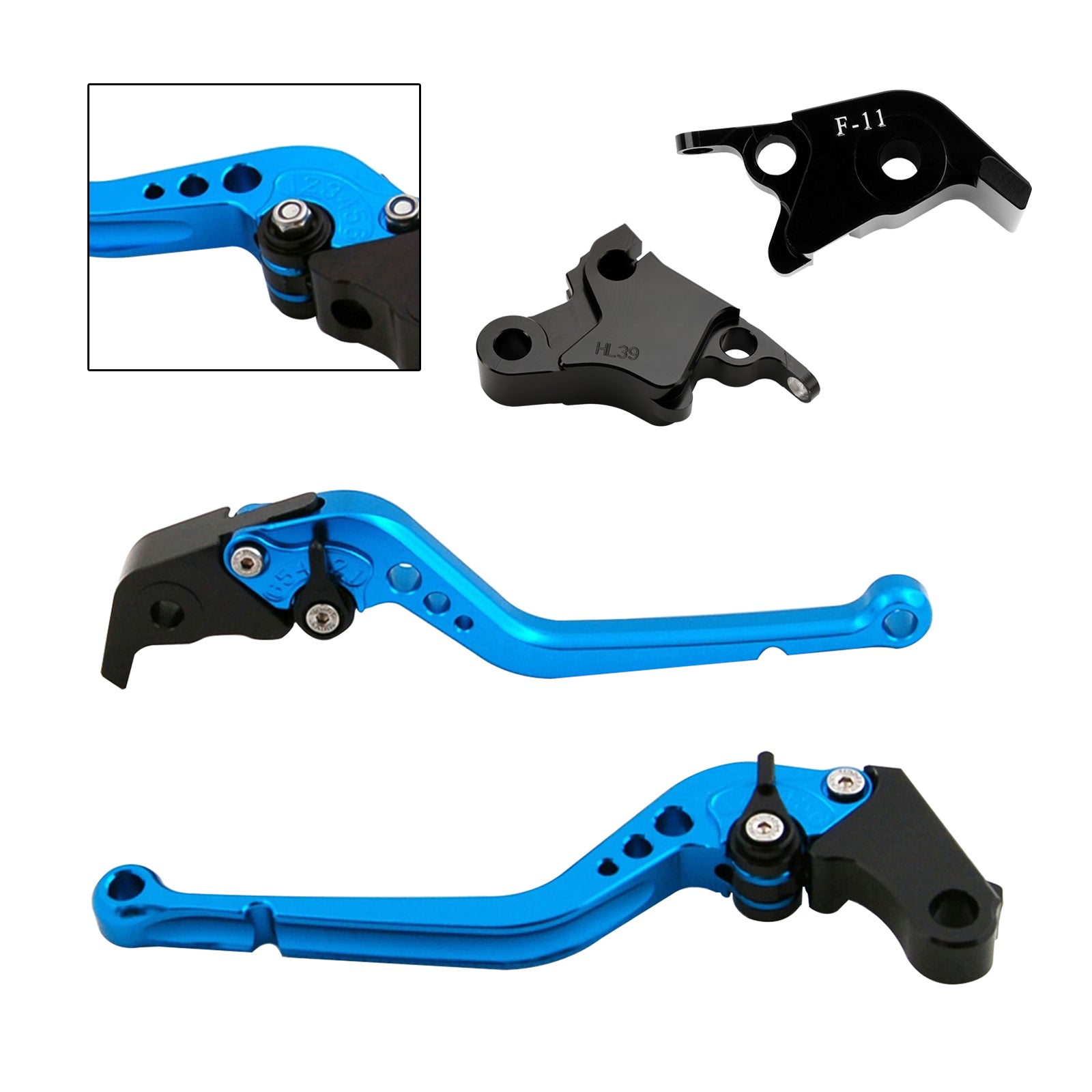 Palanca de freno de embrague larga apta para CFMOTO 700CL-X Sport 2021-2022