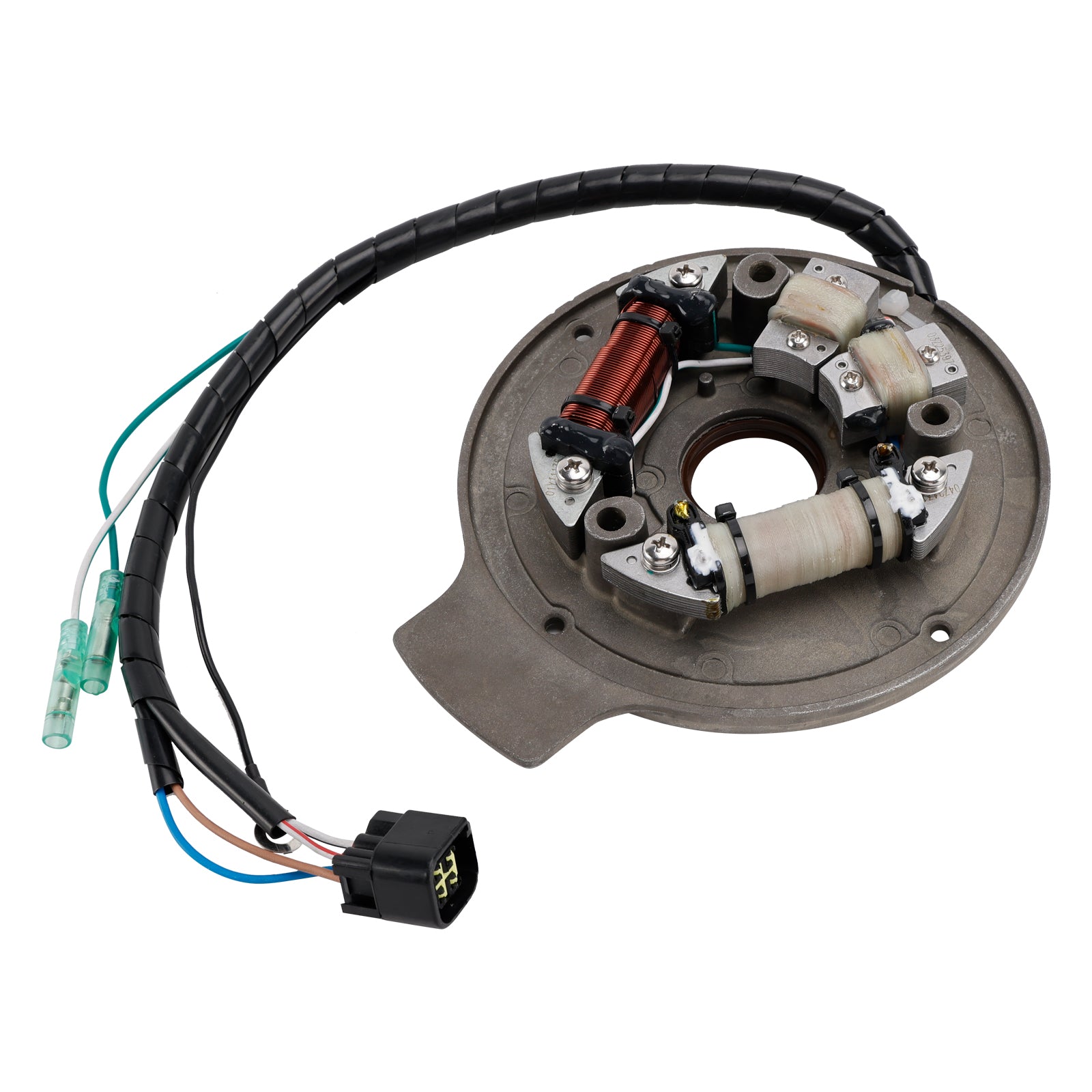 2008- Carga del generador Yamaha 40 hp E40G & Conjunto de base de bobina de iluminación 6F5-85560-B0