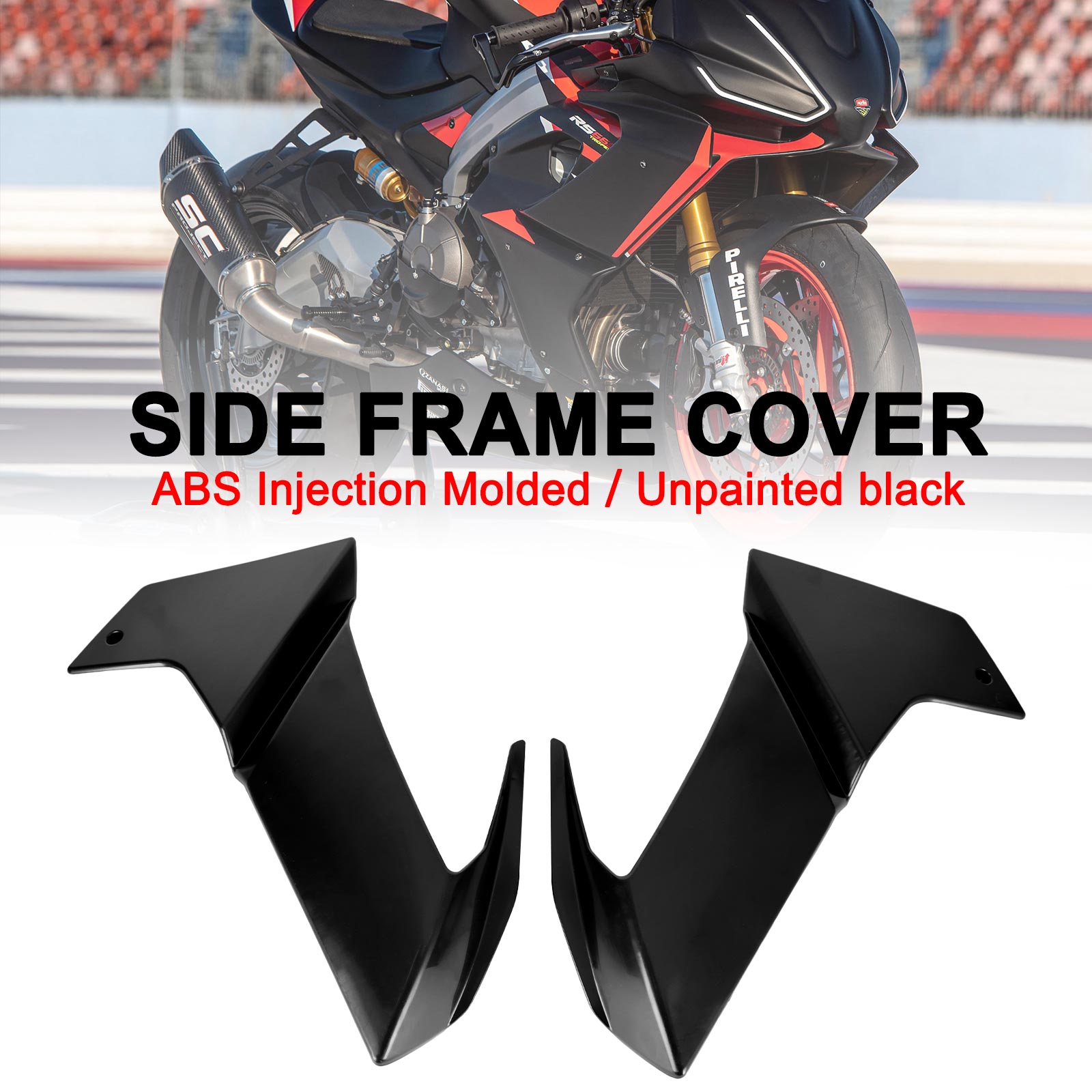 Unpainted side frame Cover Panel Fairing Cowl for Aprilia RS 660 2020-2024