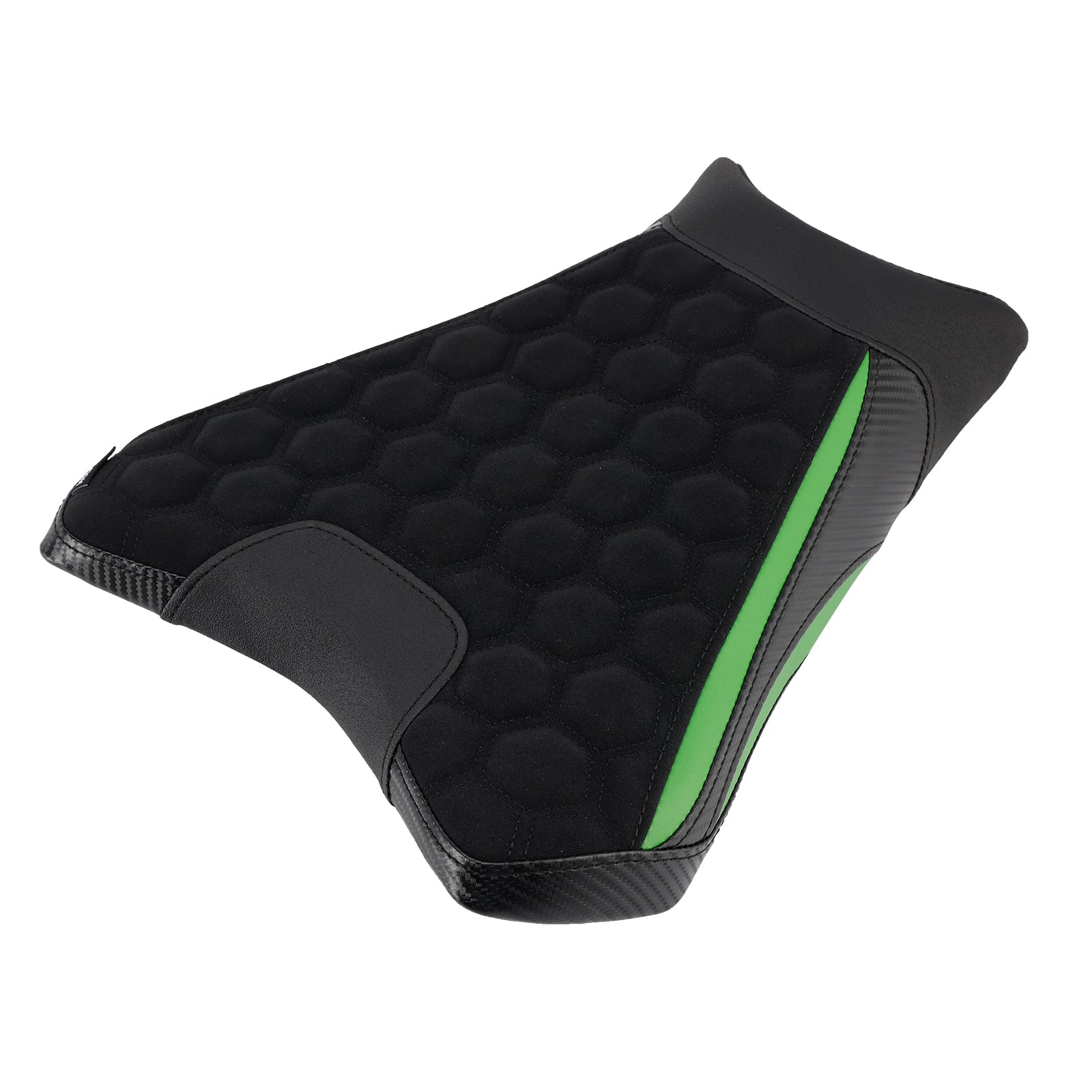 Driver&Passenger Seat Kit Rear Cushion Green For Kawasaki Zx-6R Zx 6R 19-25