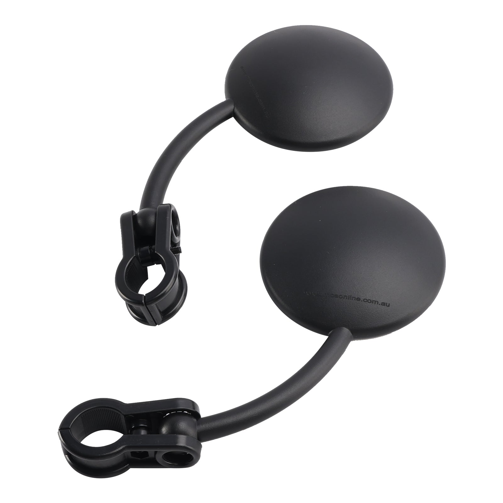 Brotte de guidon universel 22 mm Mirmor de motocross Enduro Enduro Set Miroirs pliants